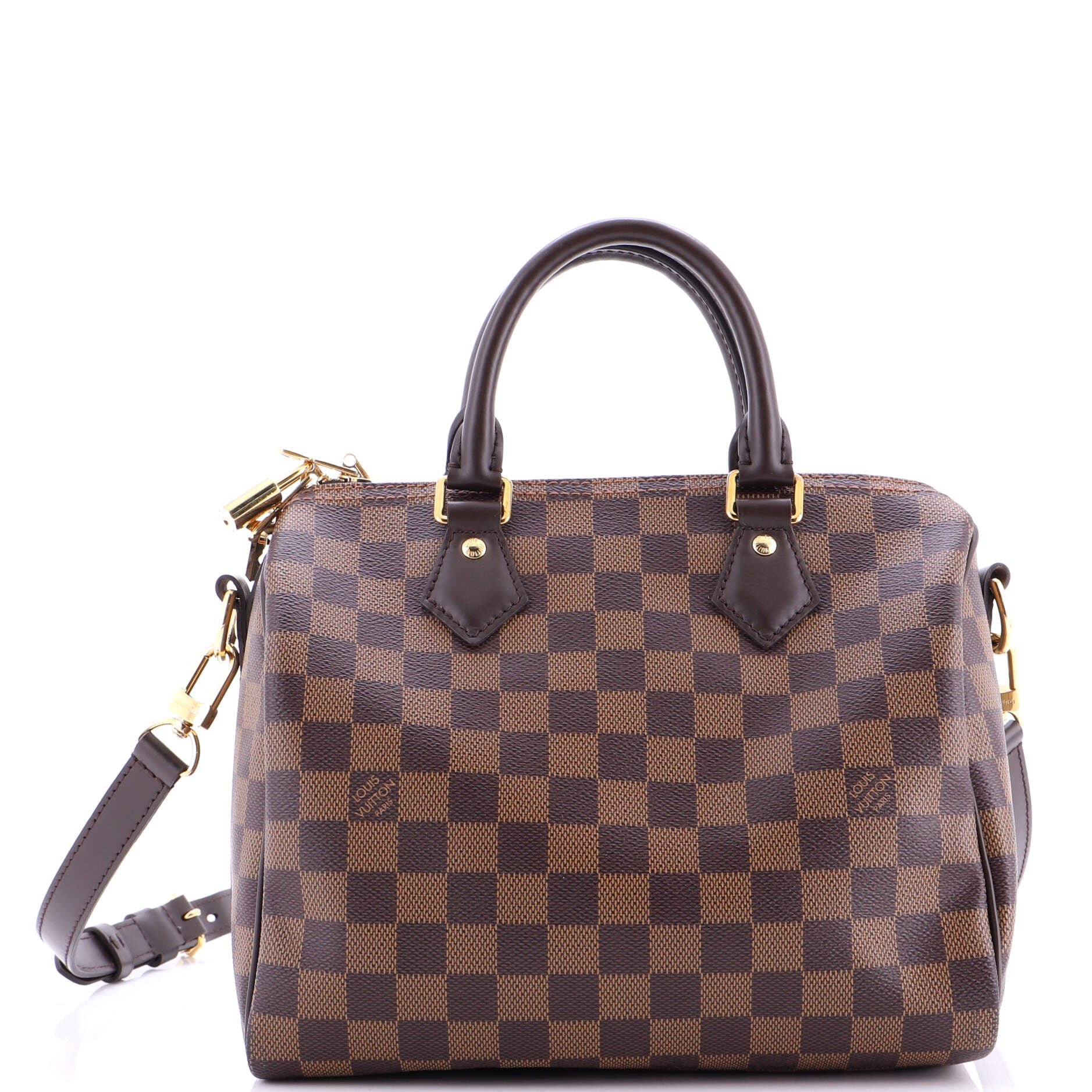 Louis Vuitton Speedy Bandouliere Bag Damier 25