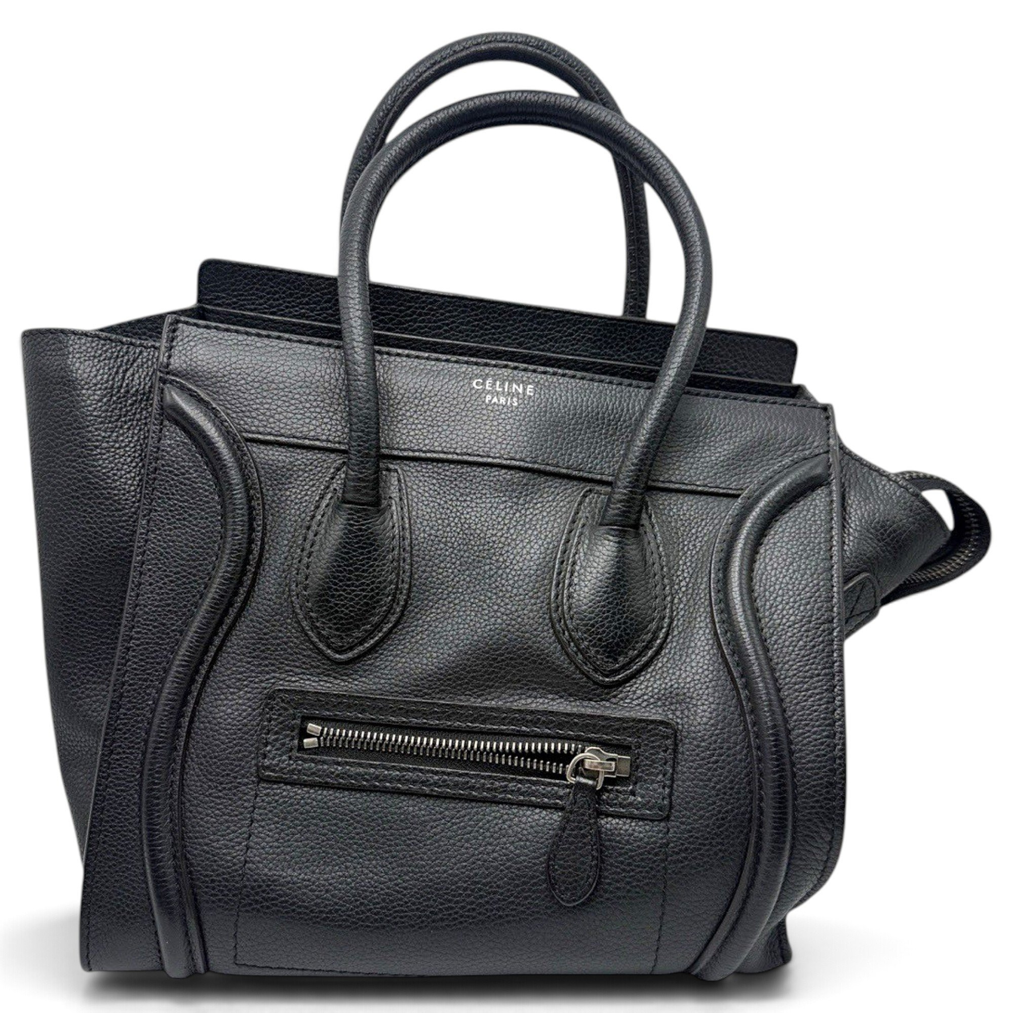 Luggage leather handbag