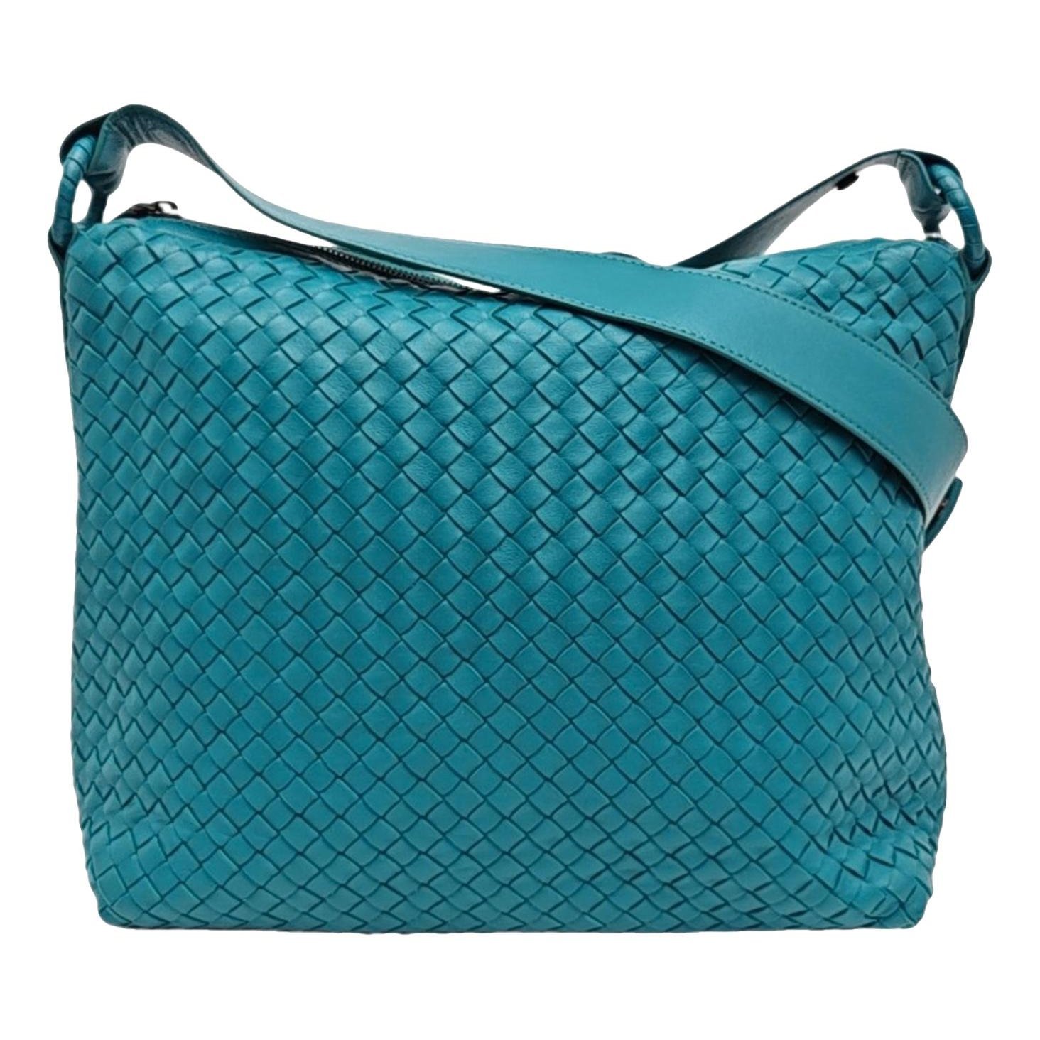 Parachute leather handbag