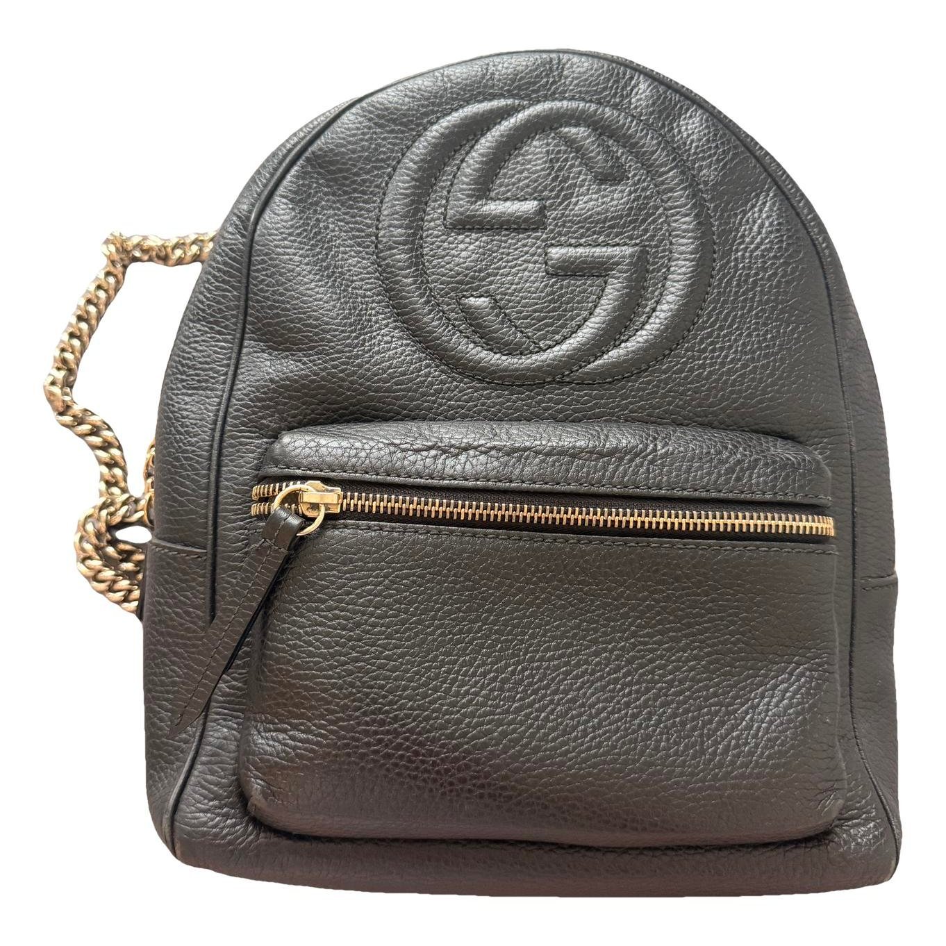 Soho leather backpack