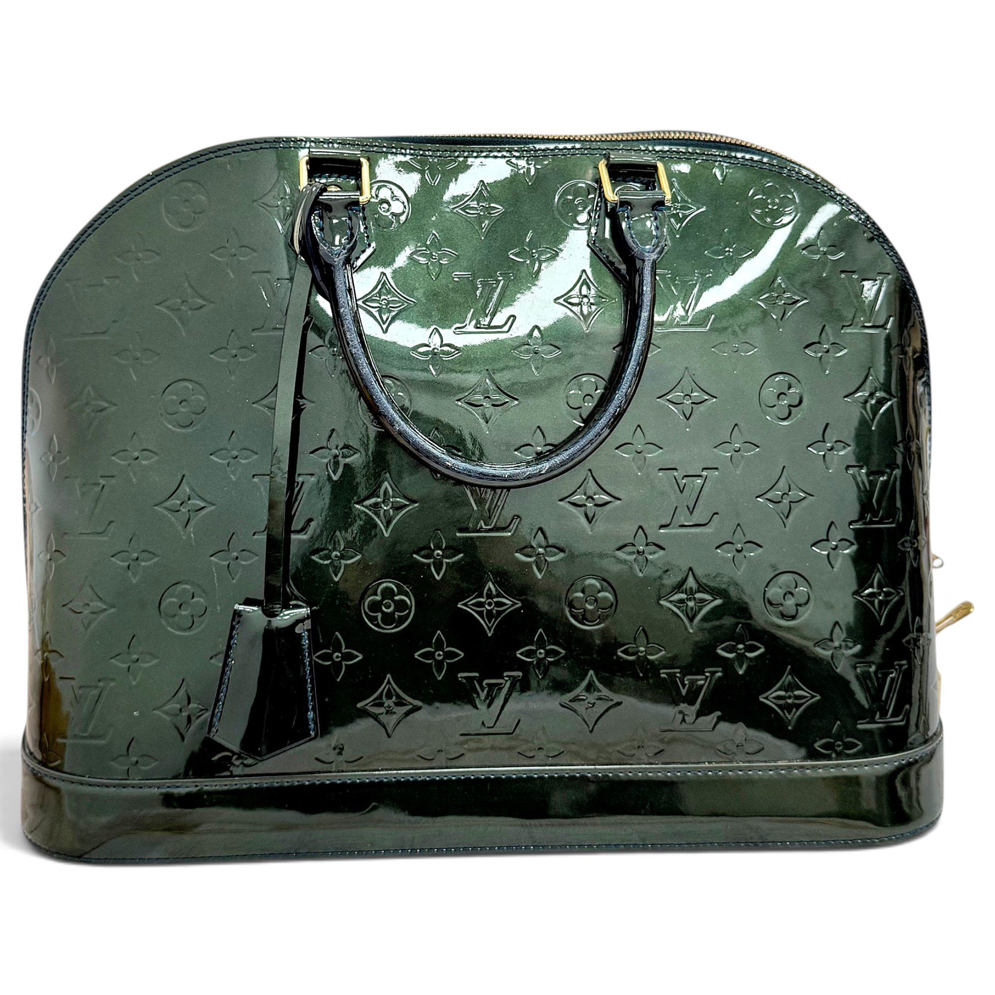 Alma patent leather handbag