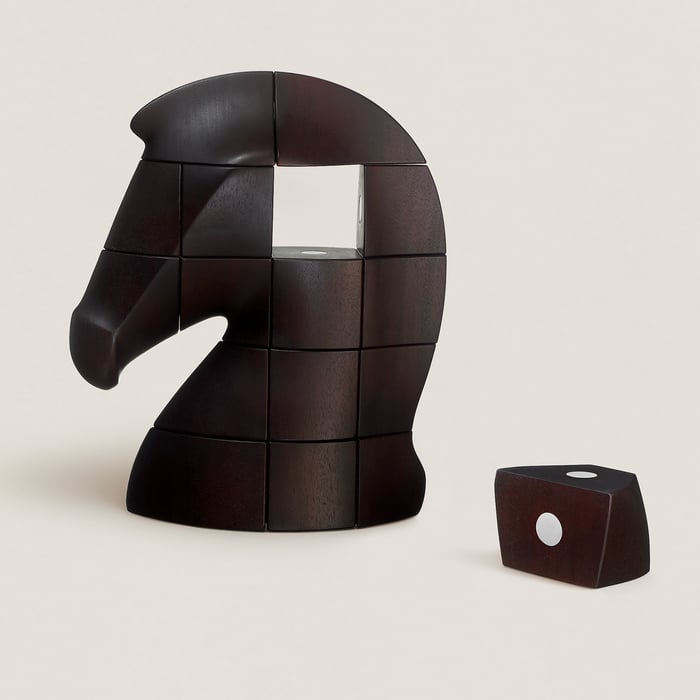 Acajou Ebenise Samarcande Brainteaser Sculpture