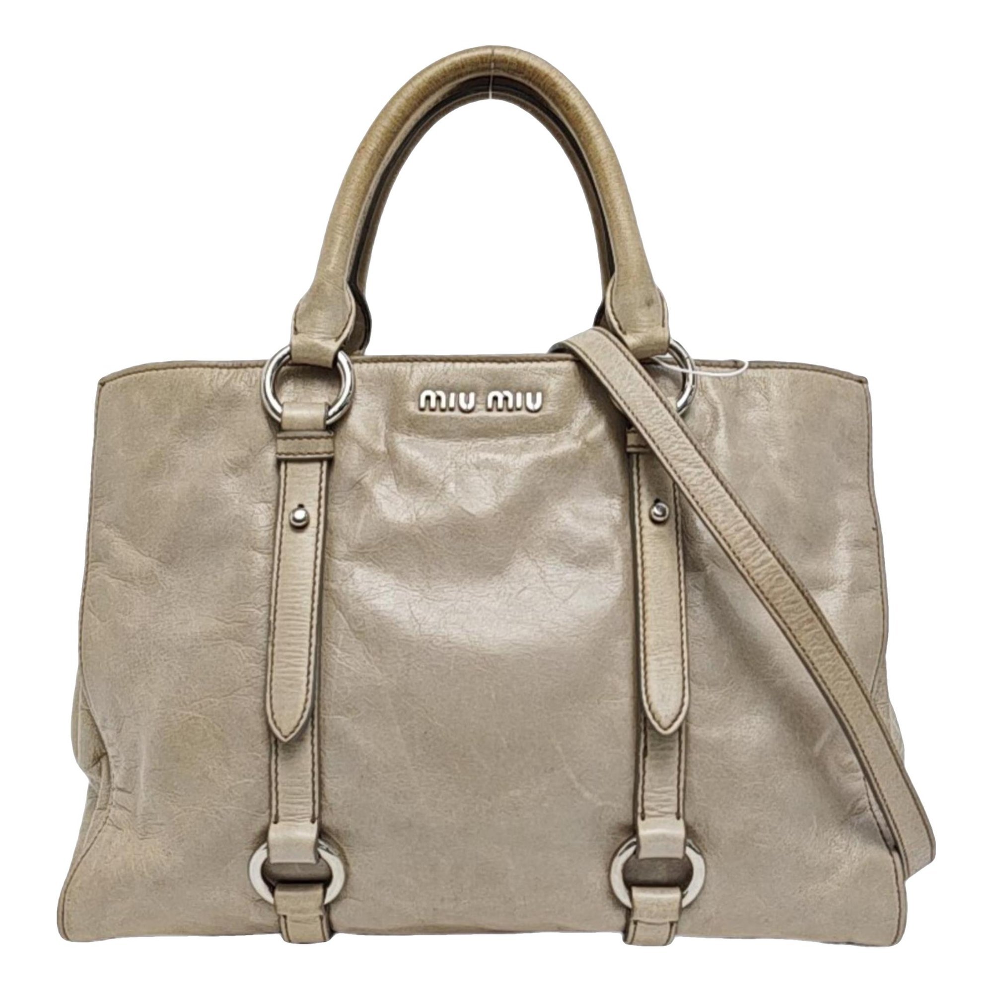 Leather crossbody bag