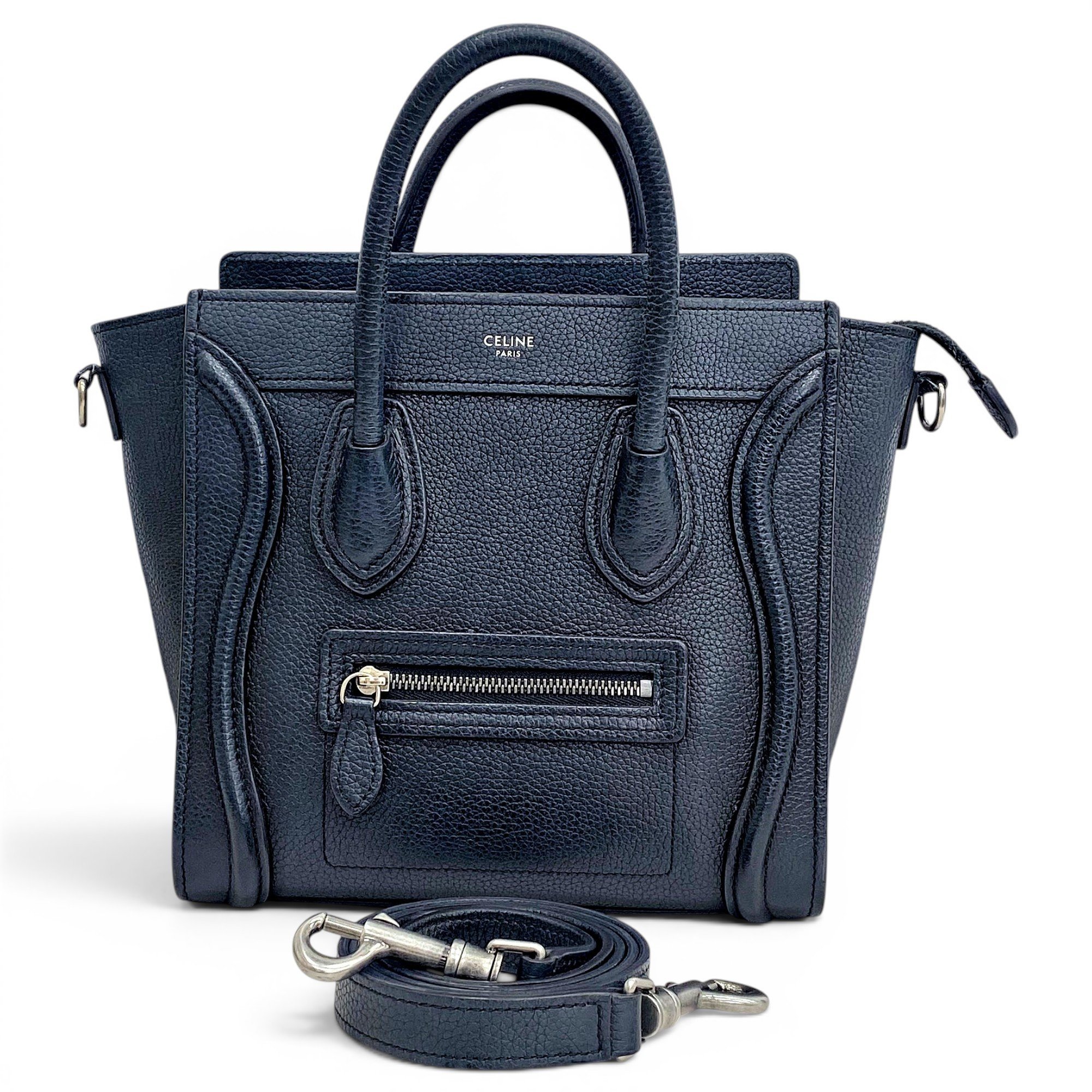 Luggage leather handbag