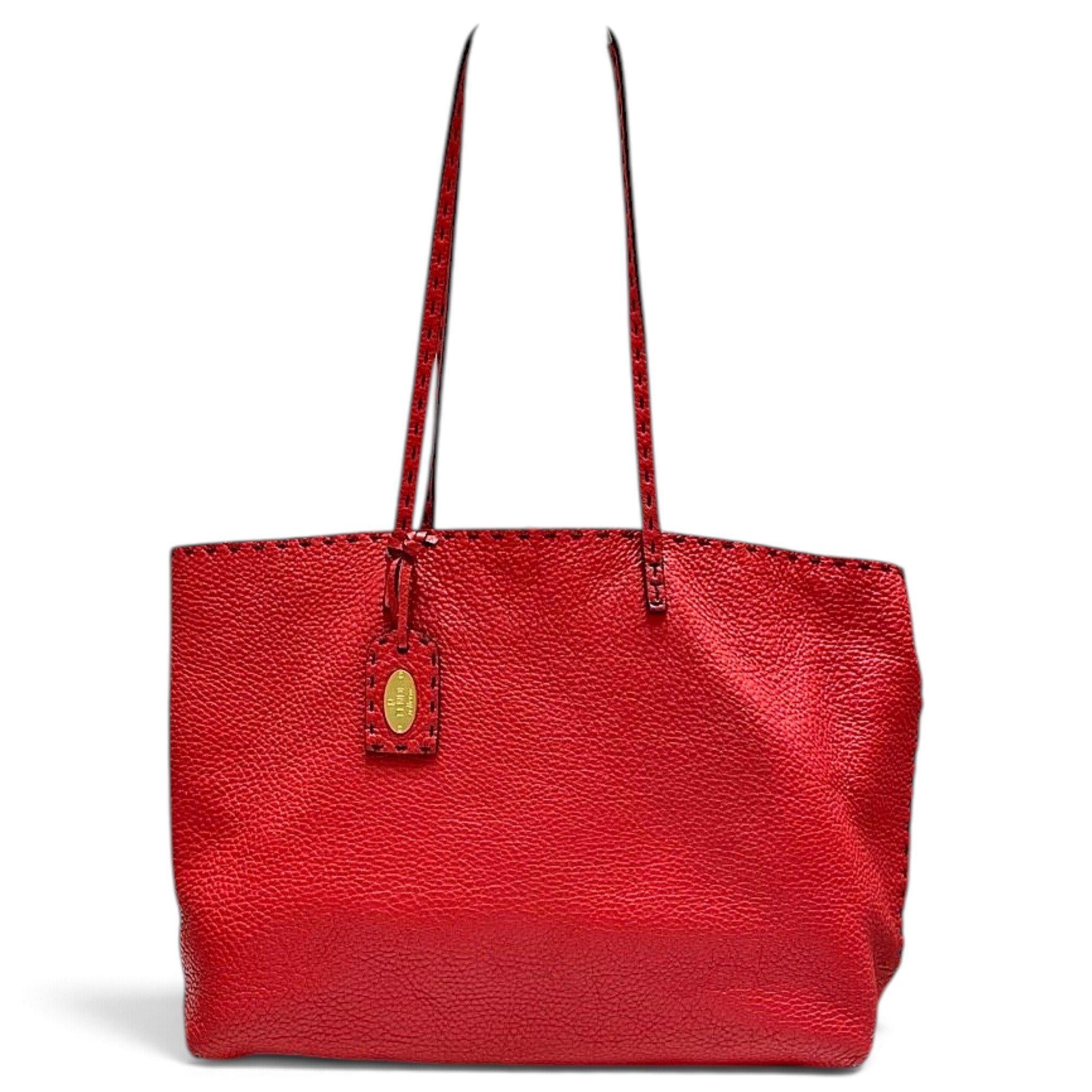 Leather tote