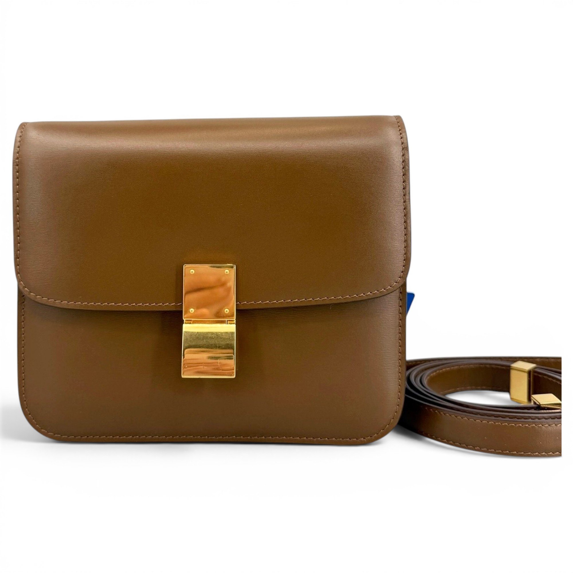 Classic leather handbag