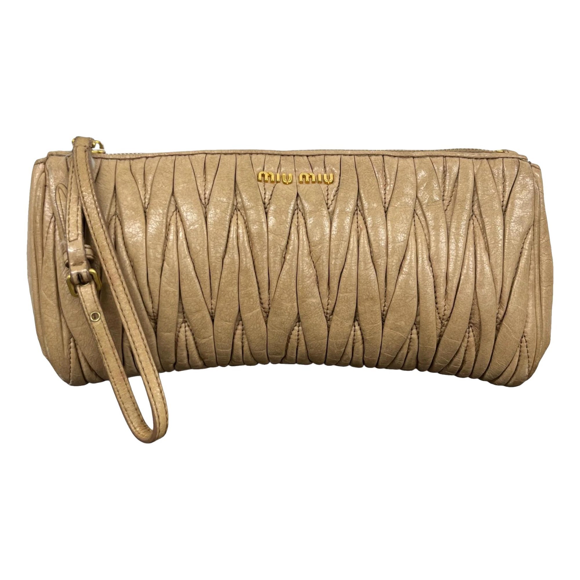 Miu Miu Leather clutch bag