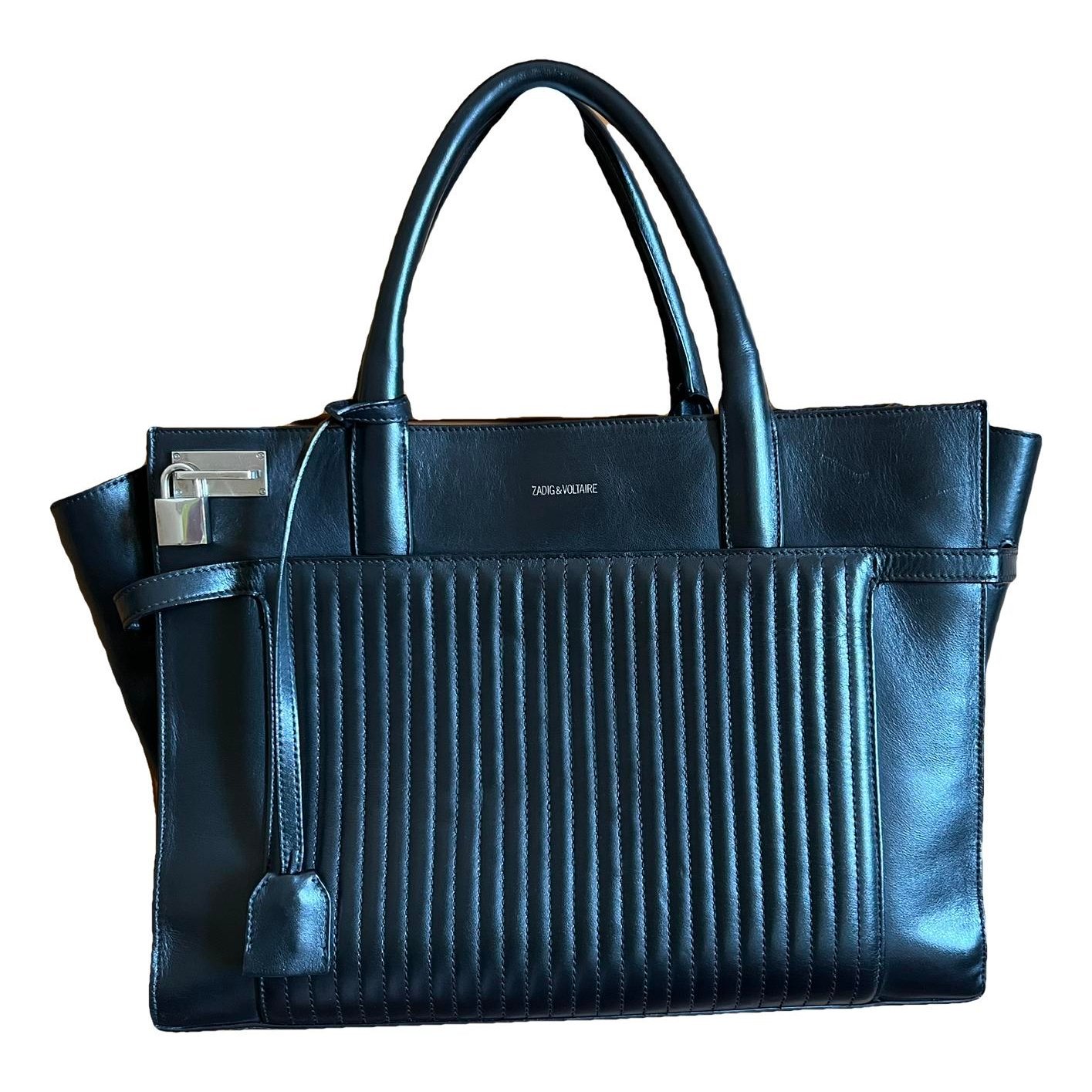 Candide leather tote