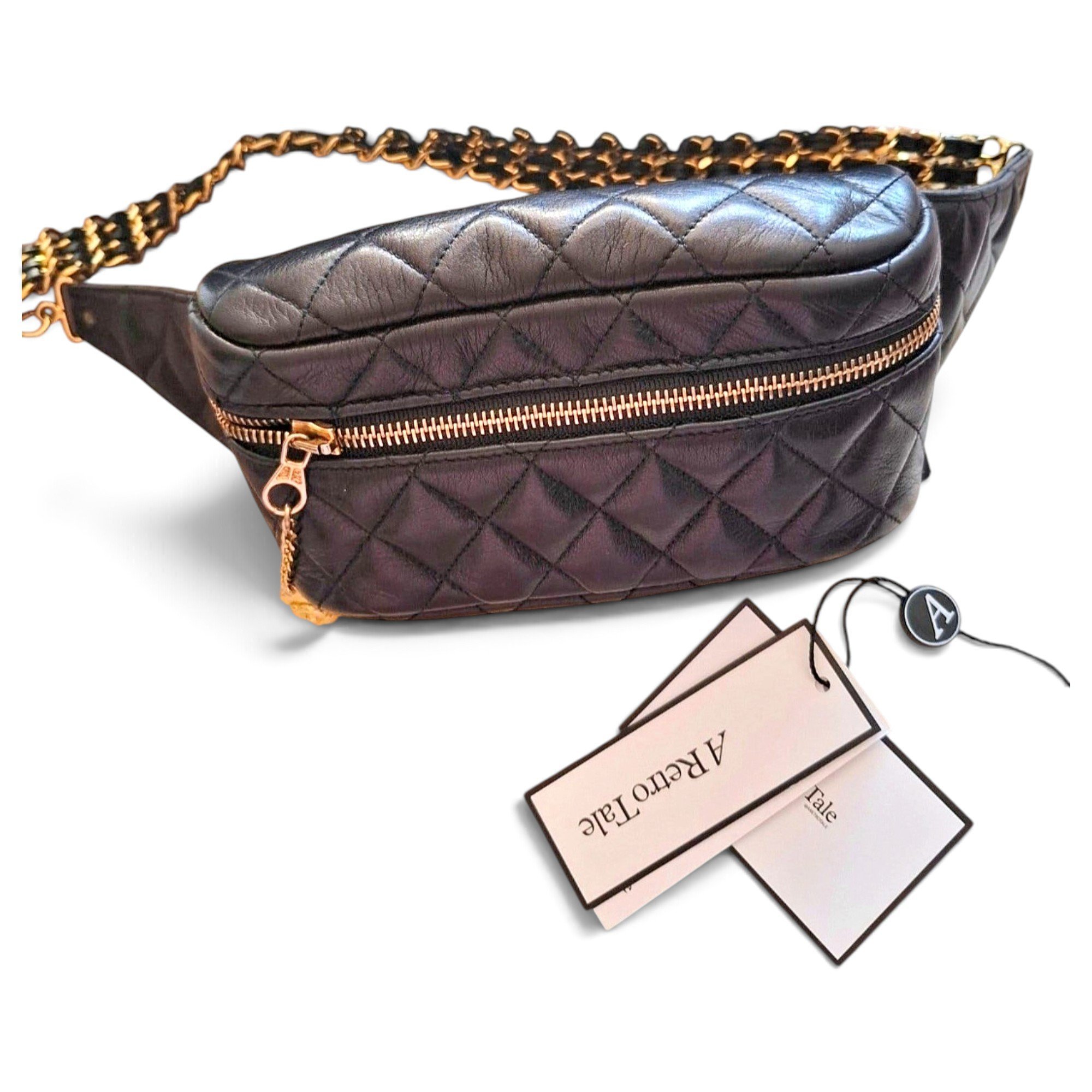 All About Chains leather bag