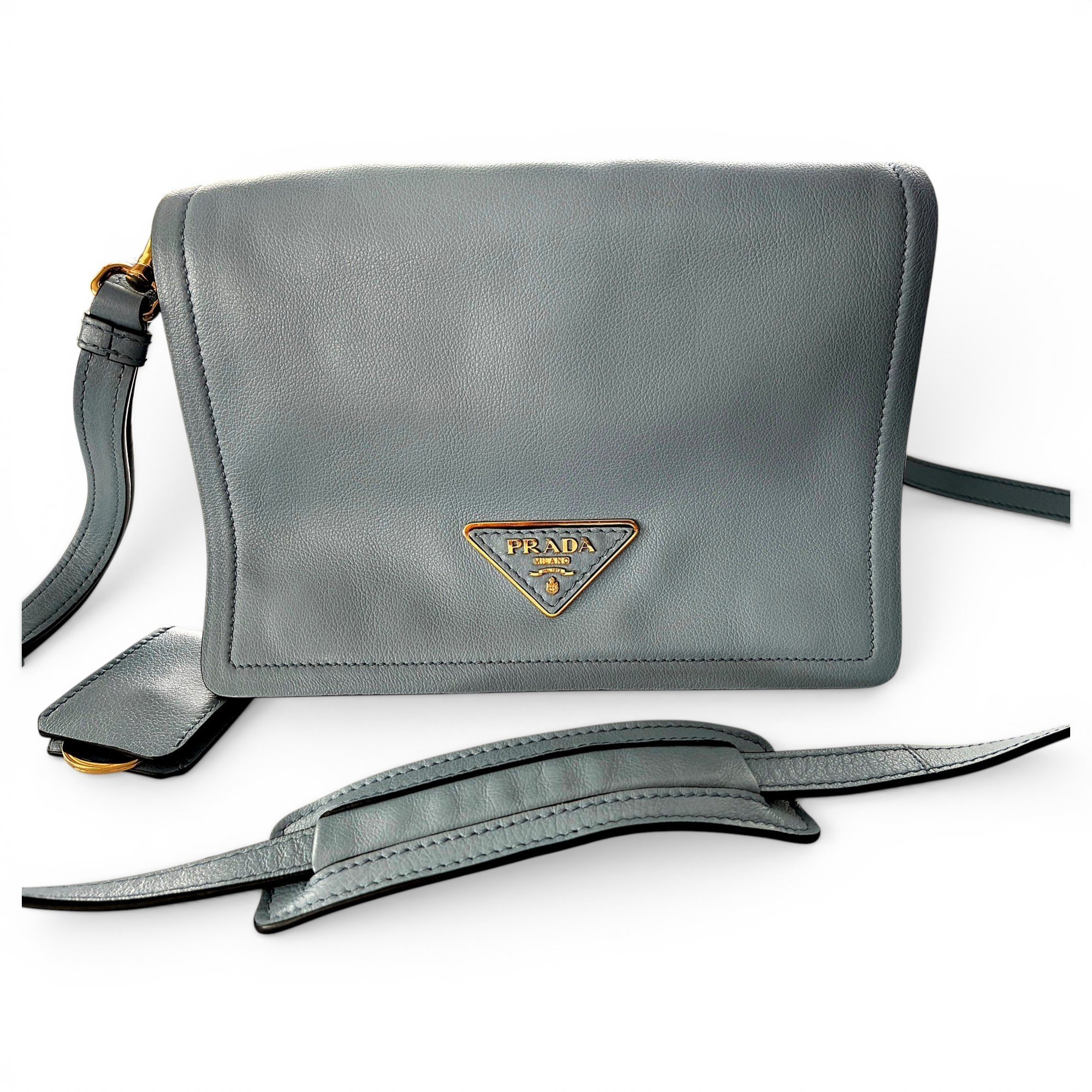 Leather crossbody bag