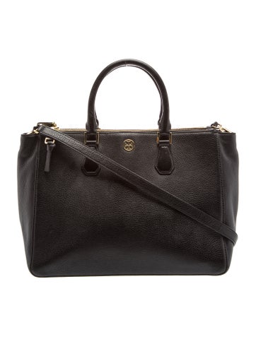 Leather Top Handle Bag