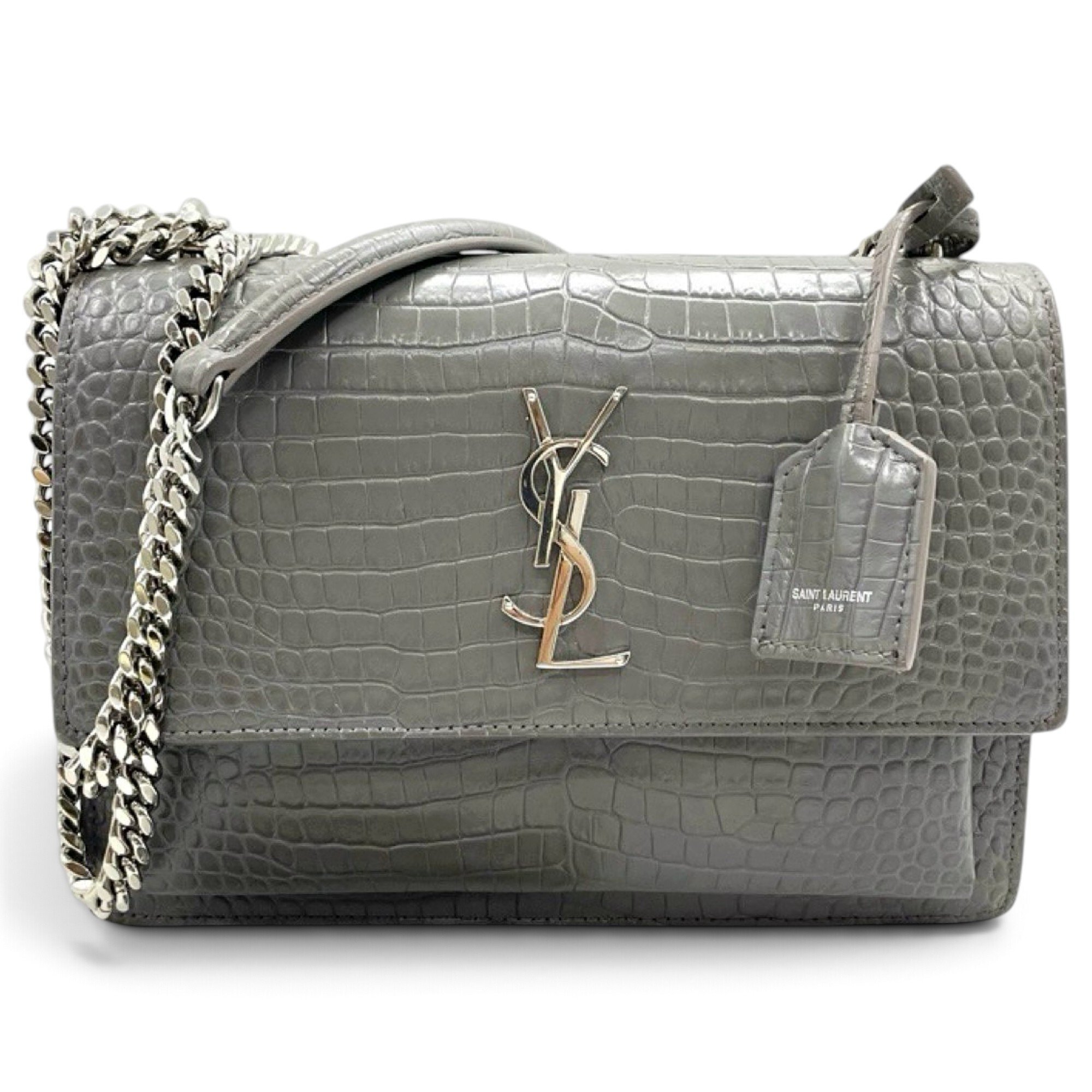 Sunset leather handbag
