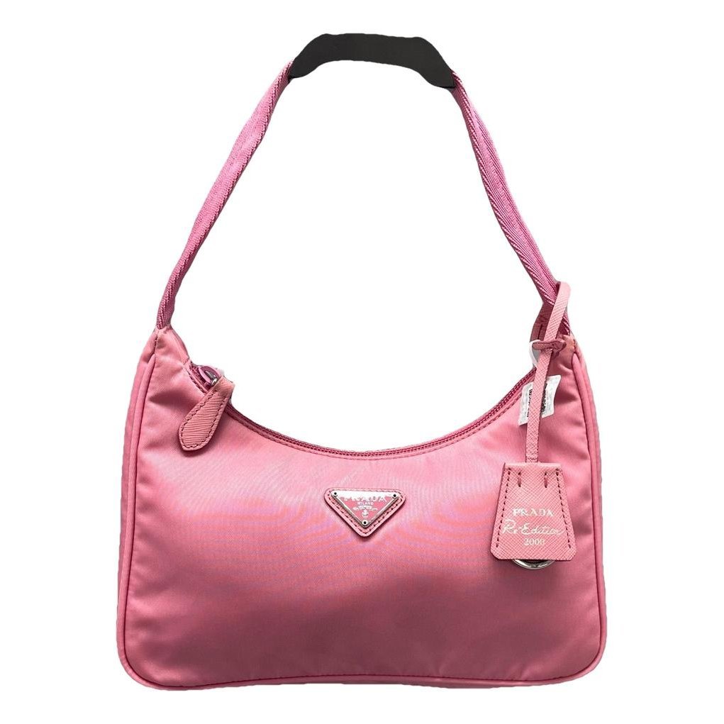 Re-edition leather handbag