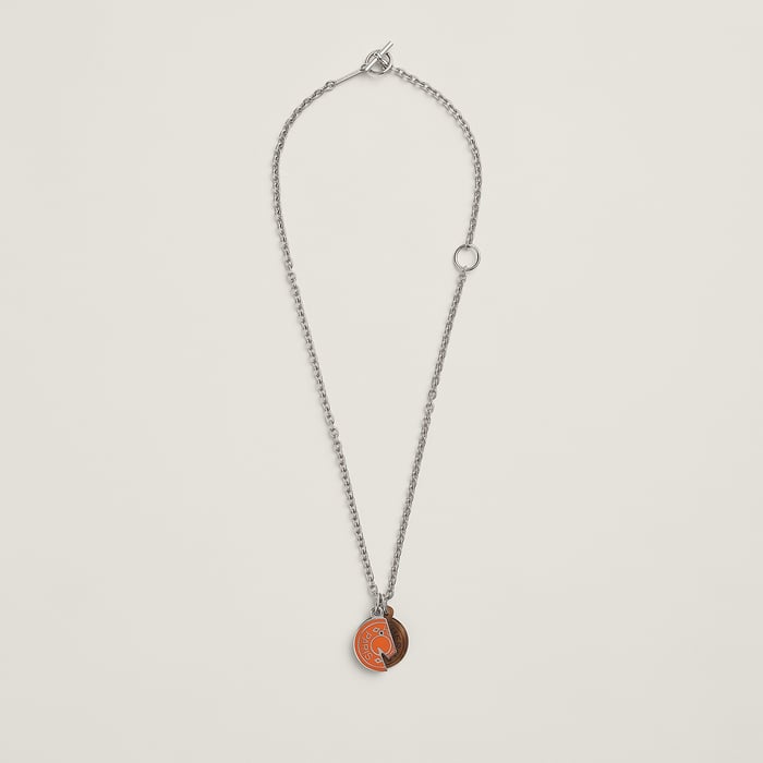 Orange Saturé Carrousel Necklace