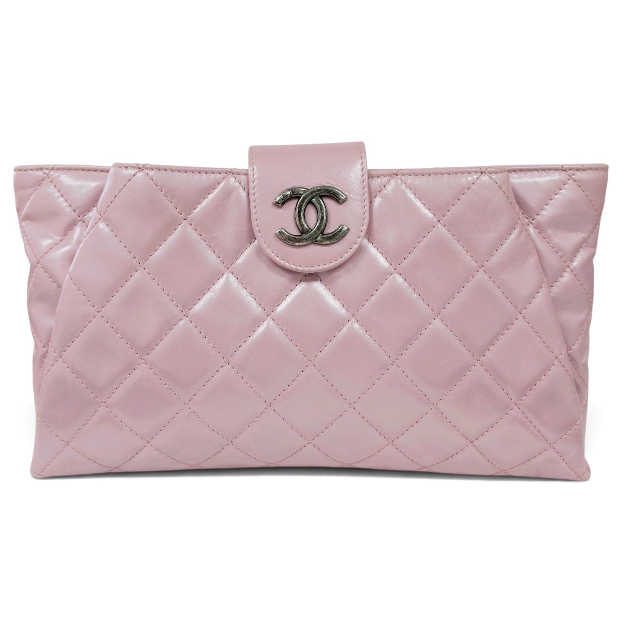 Timeless/Classique leather clutch bag