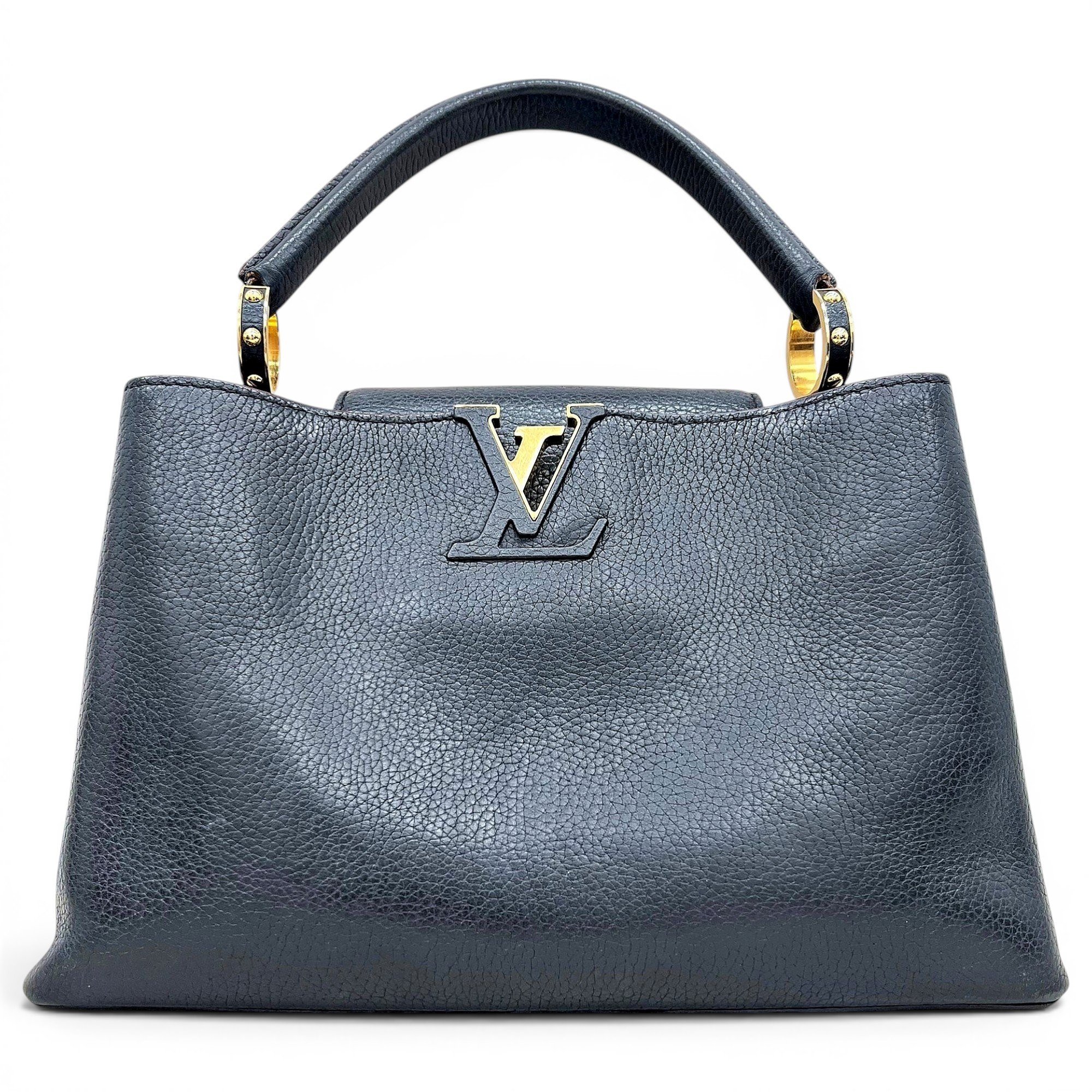 Capucines leather handbag