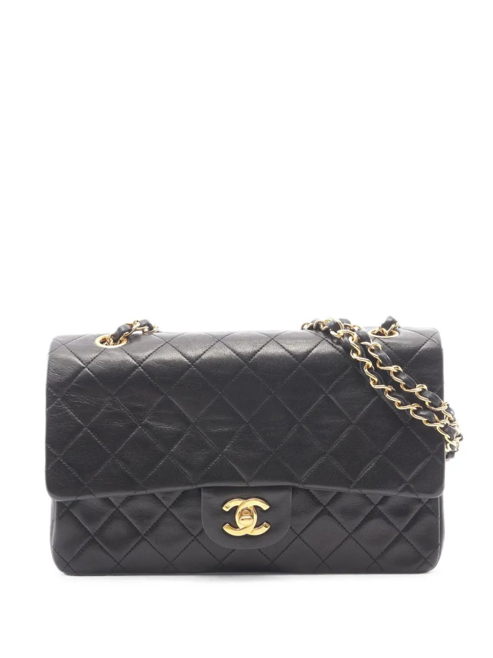 1989-1991 Matelassé double flap shoulder bag