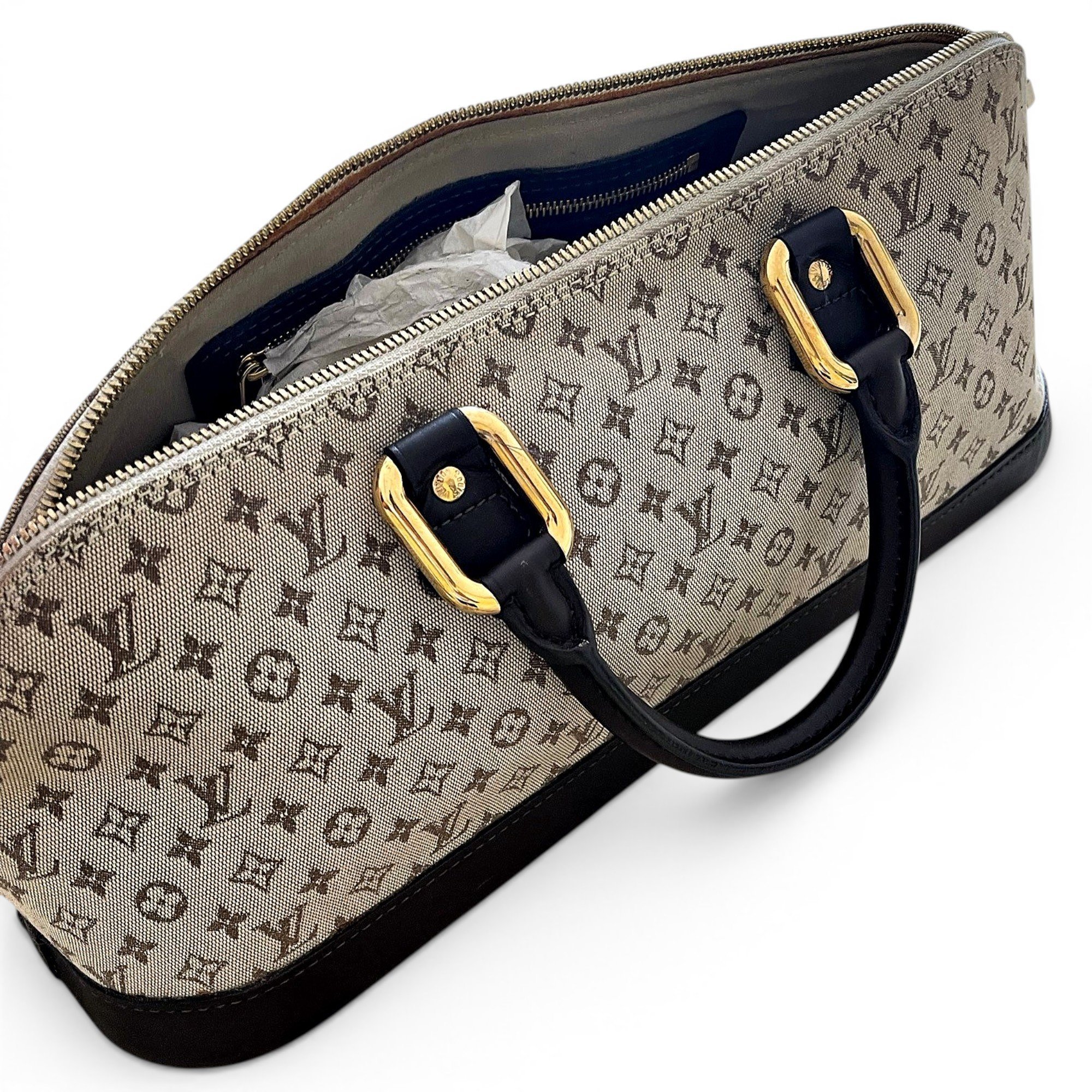 Alma Long leather handbag
