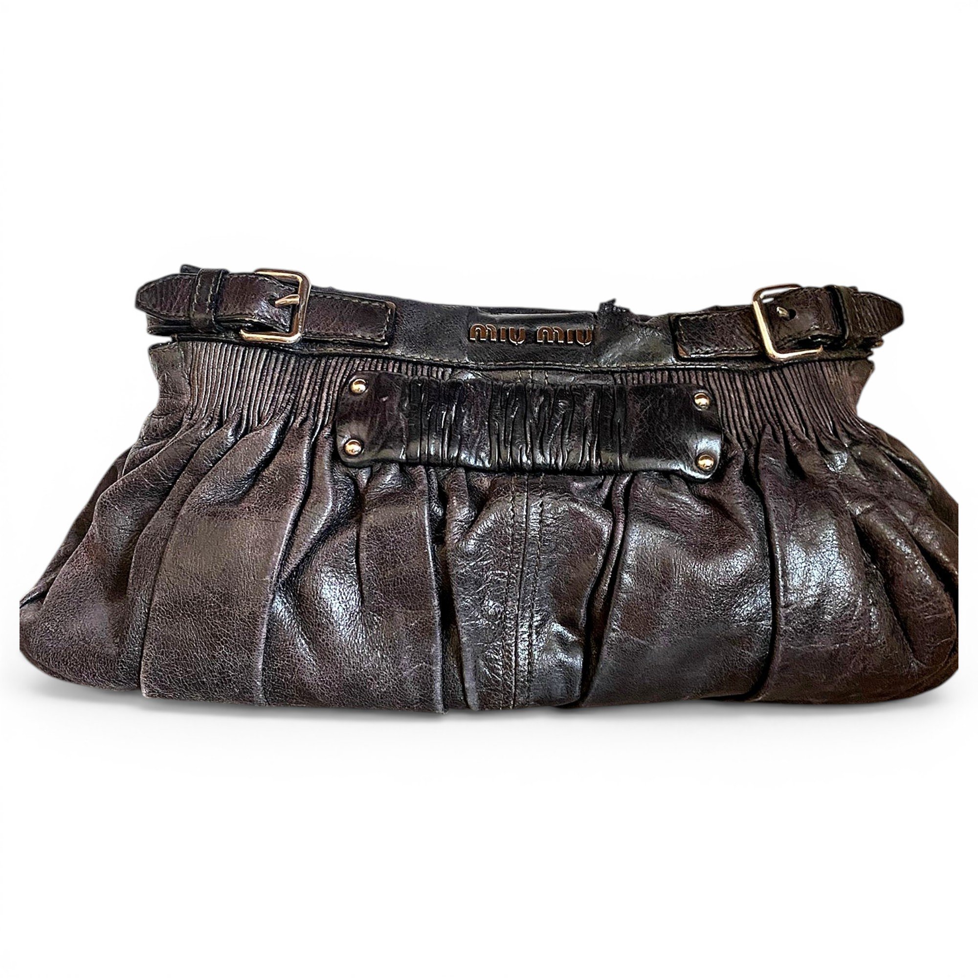 Leather handbag