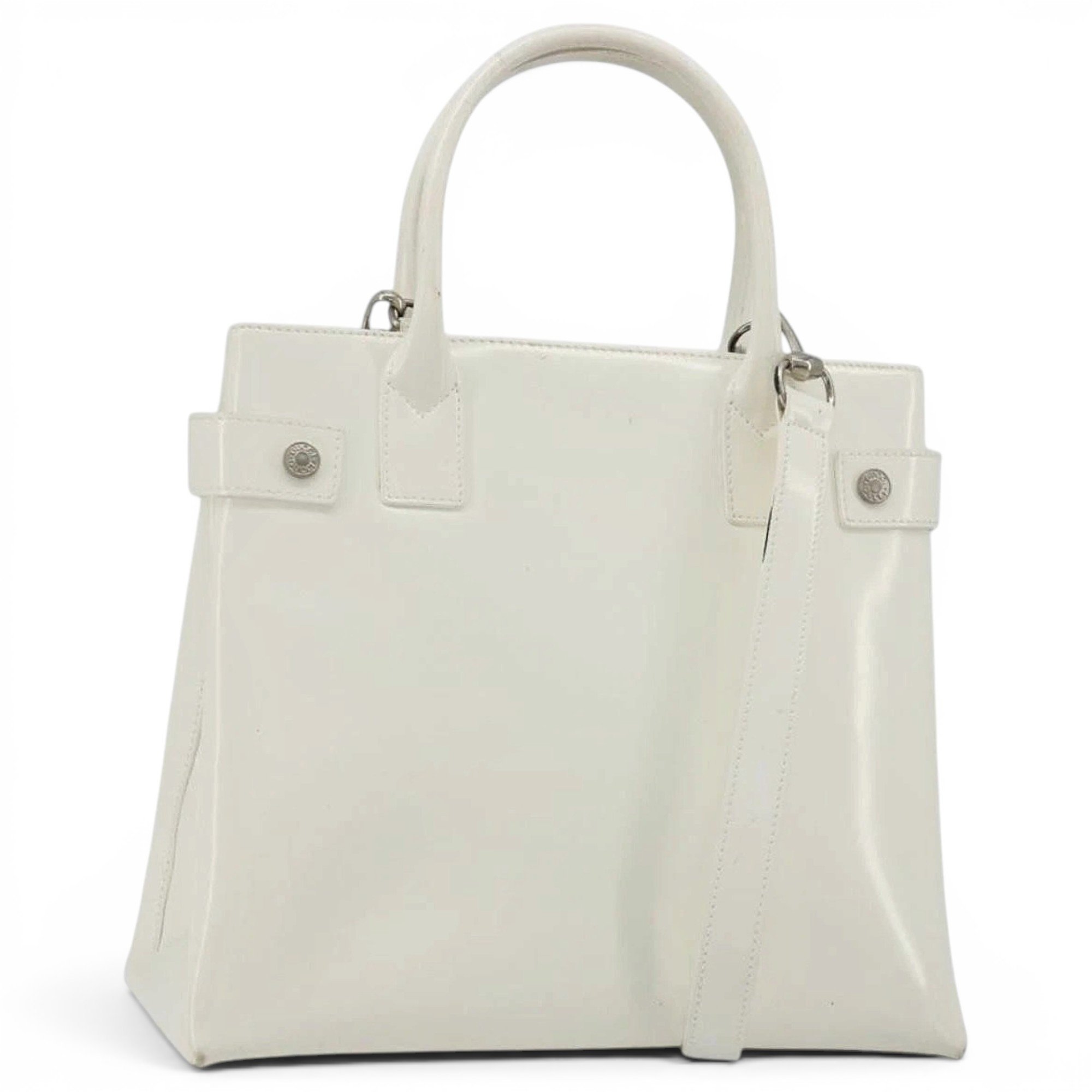 Leather tote