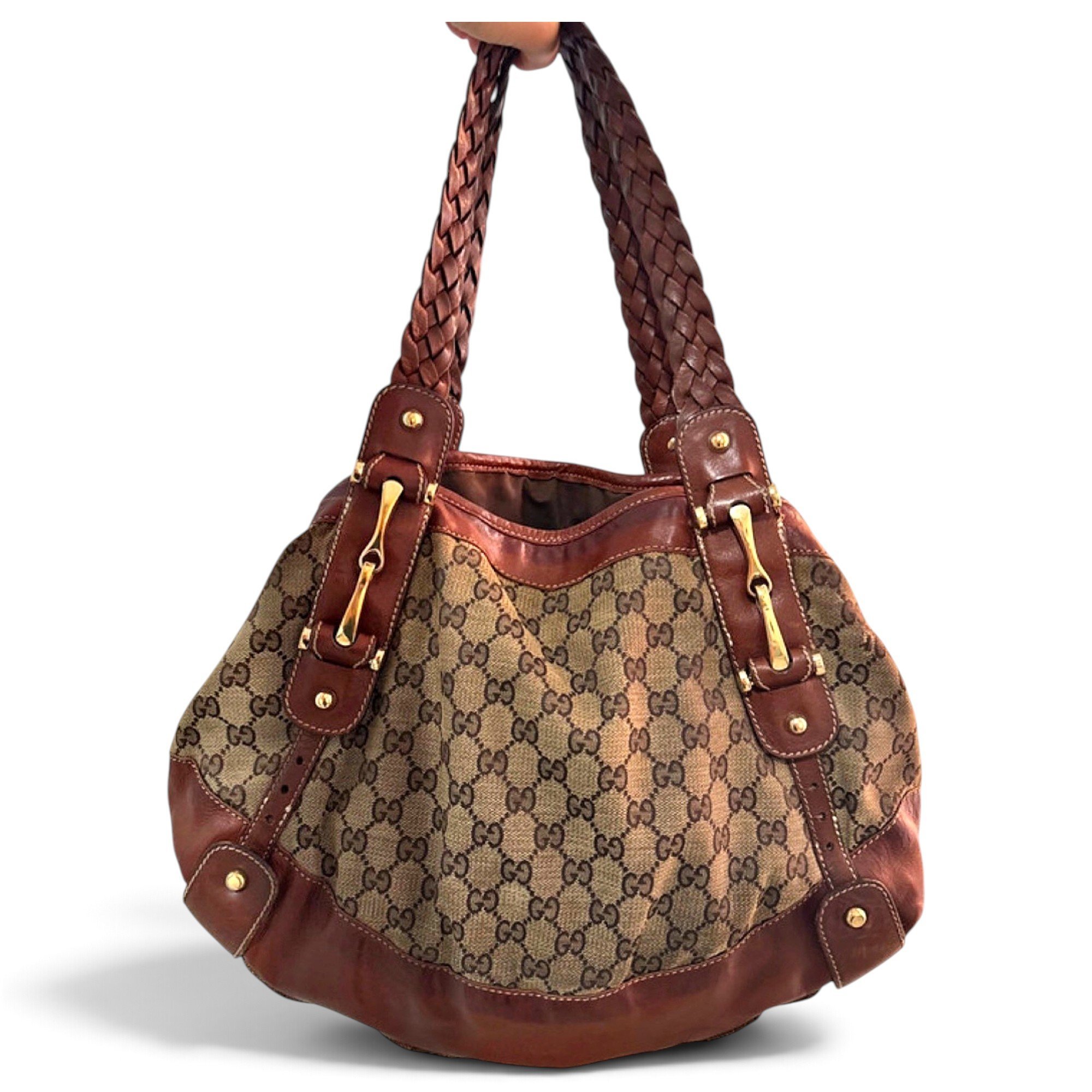 Britt leather handbag