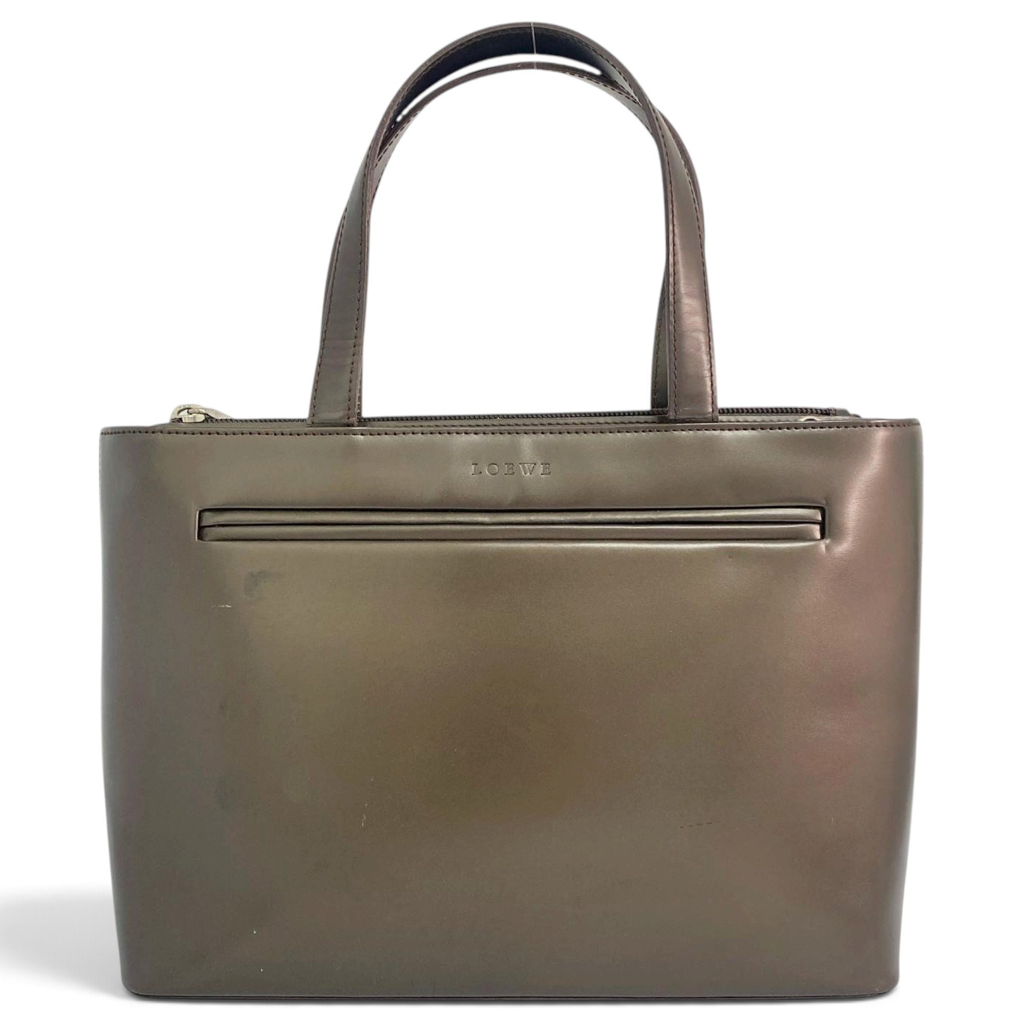 Leather handbag