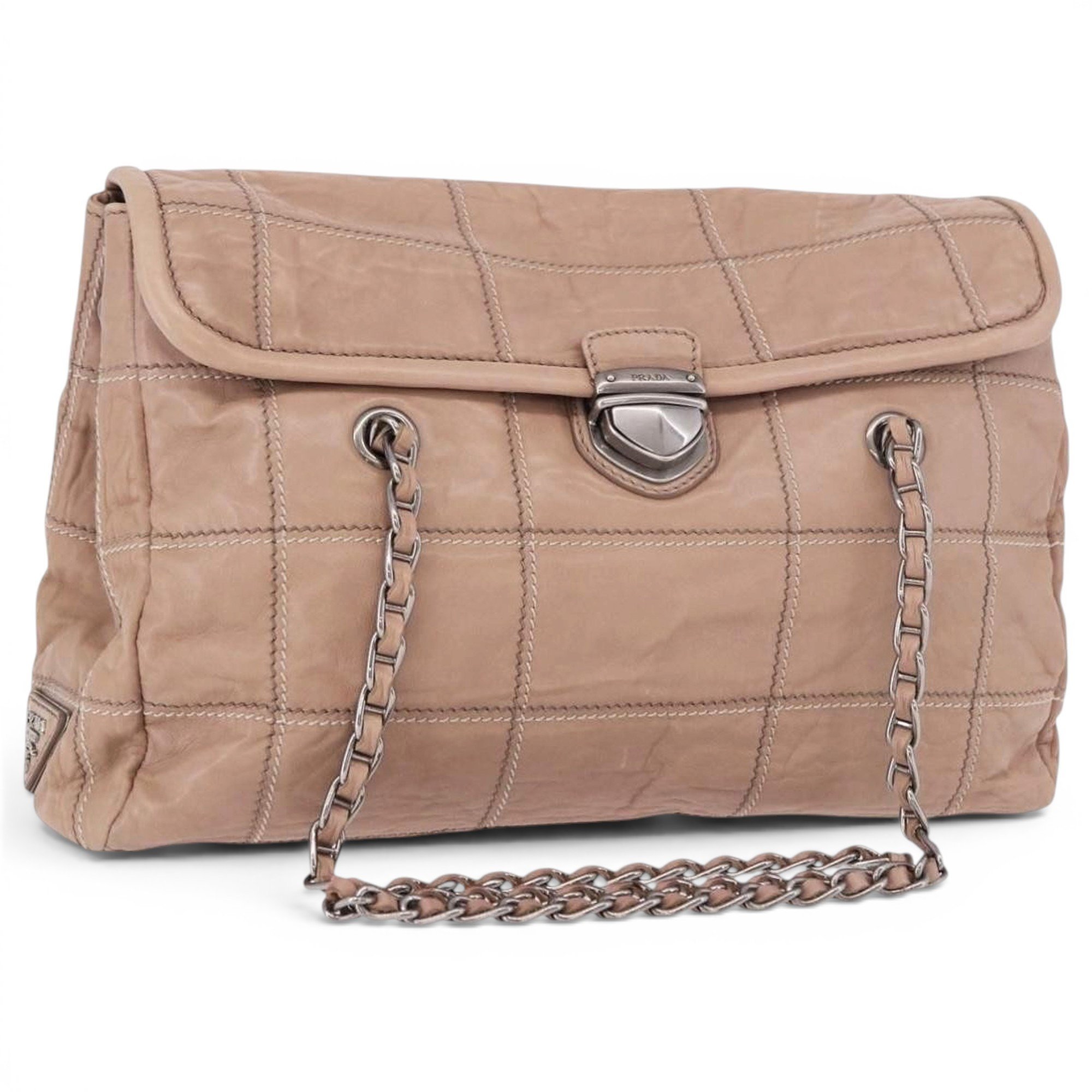 Leather handbag