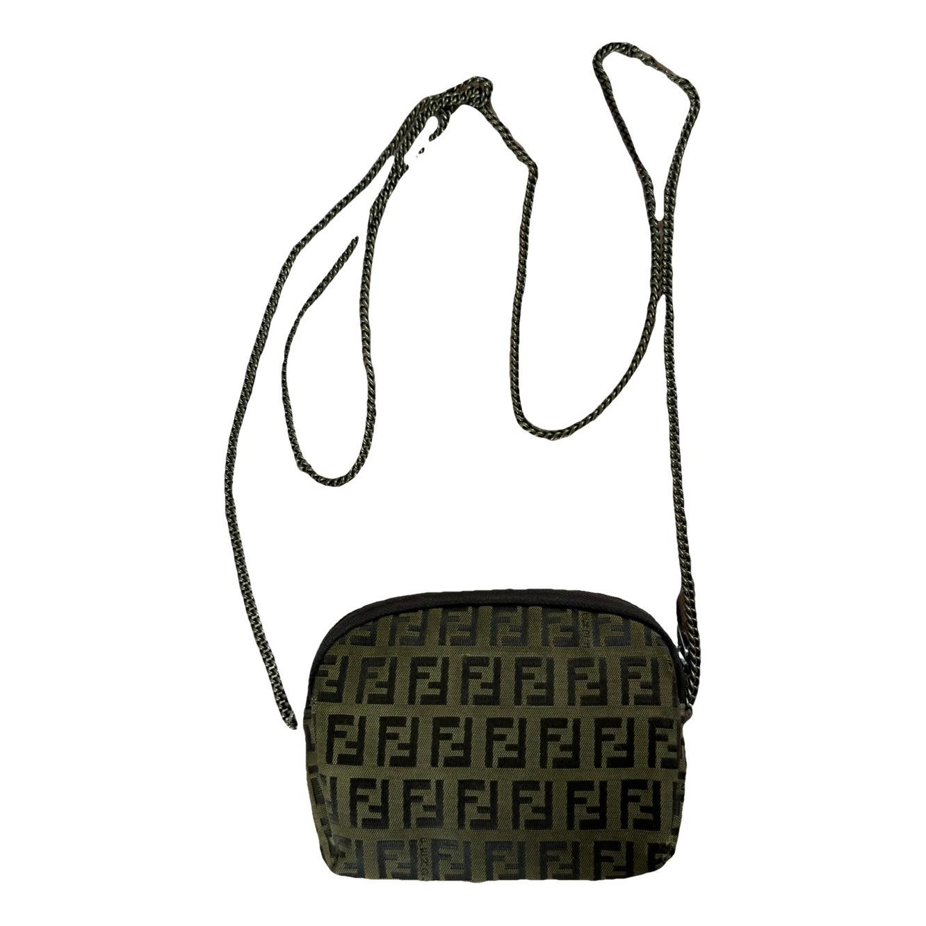 Baguette Chain Midi leather crossbody bag