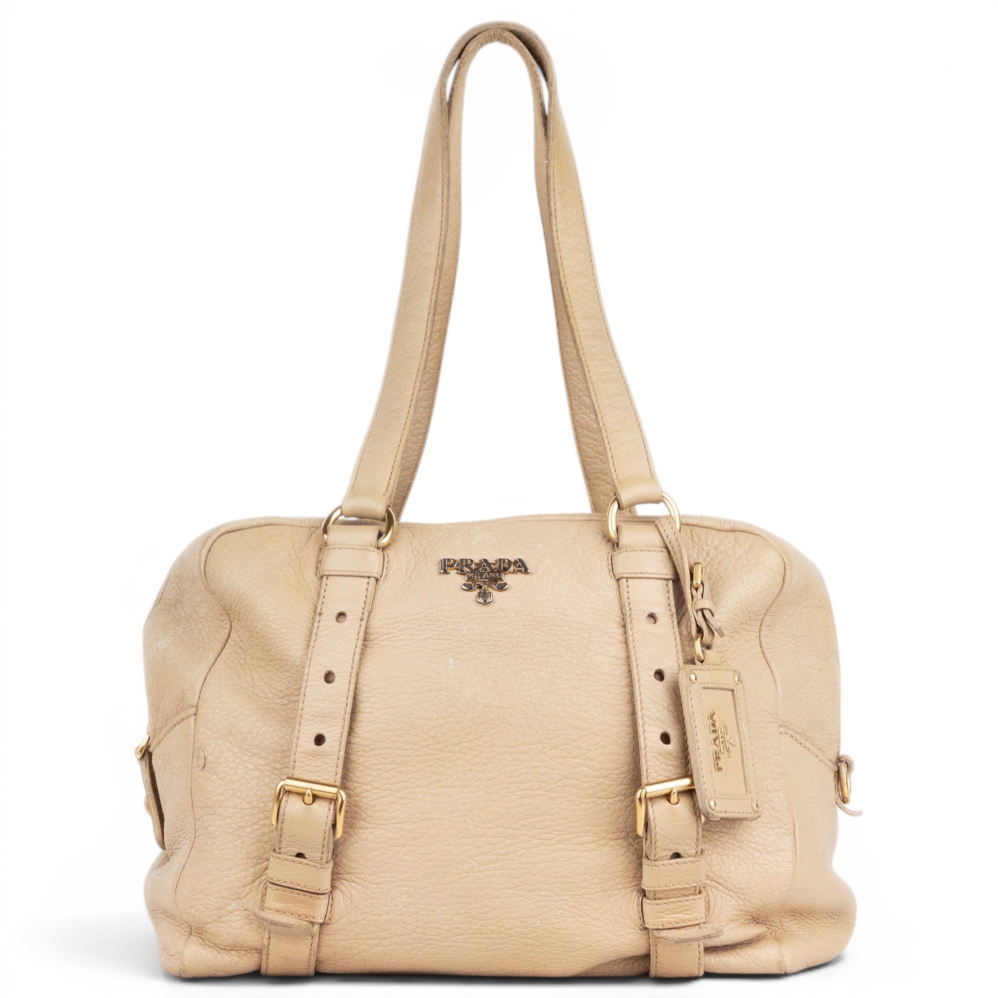 Leather tote