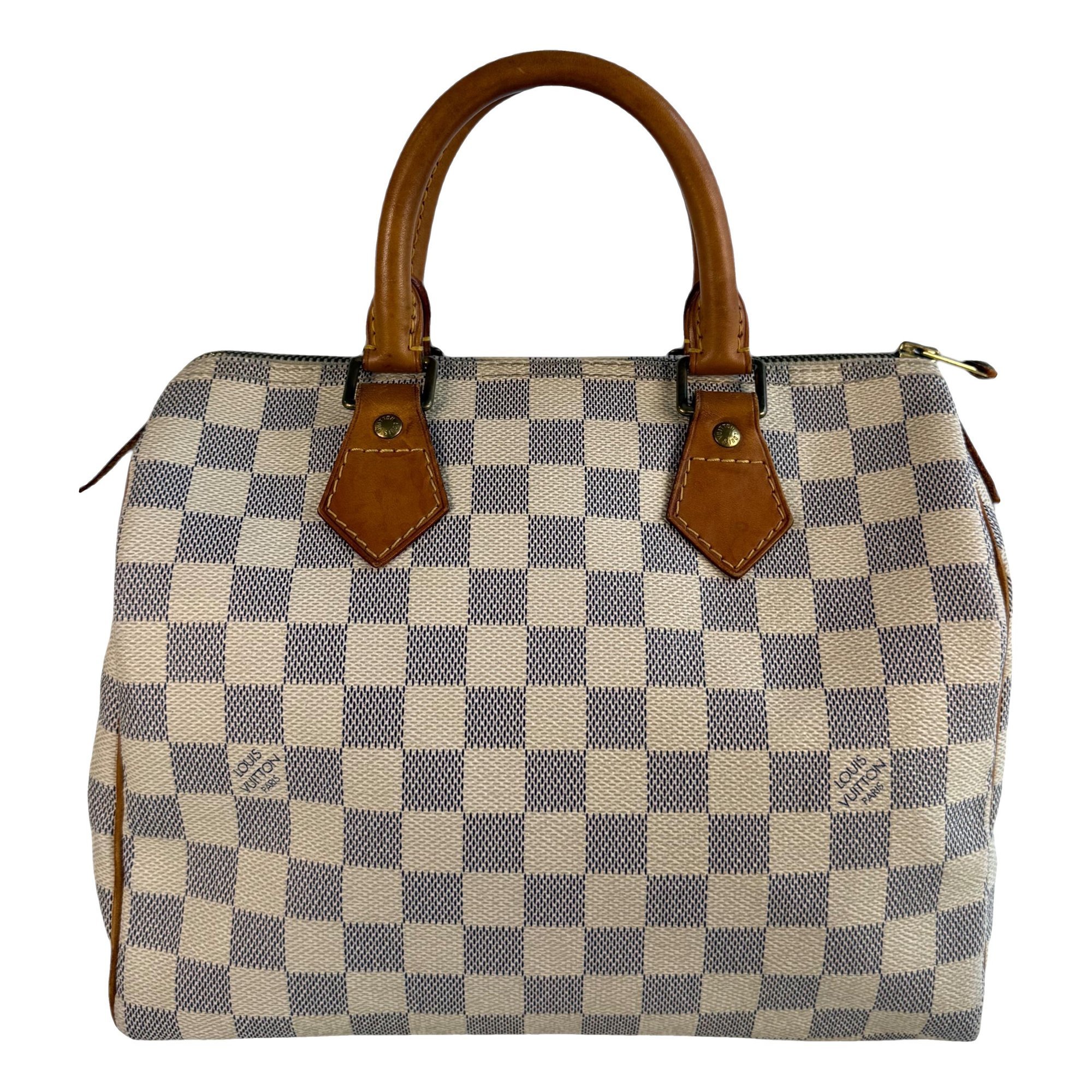 Speedy leather handbag