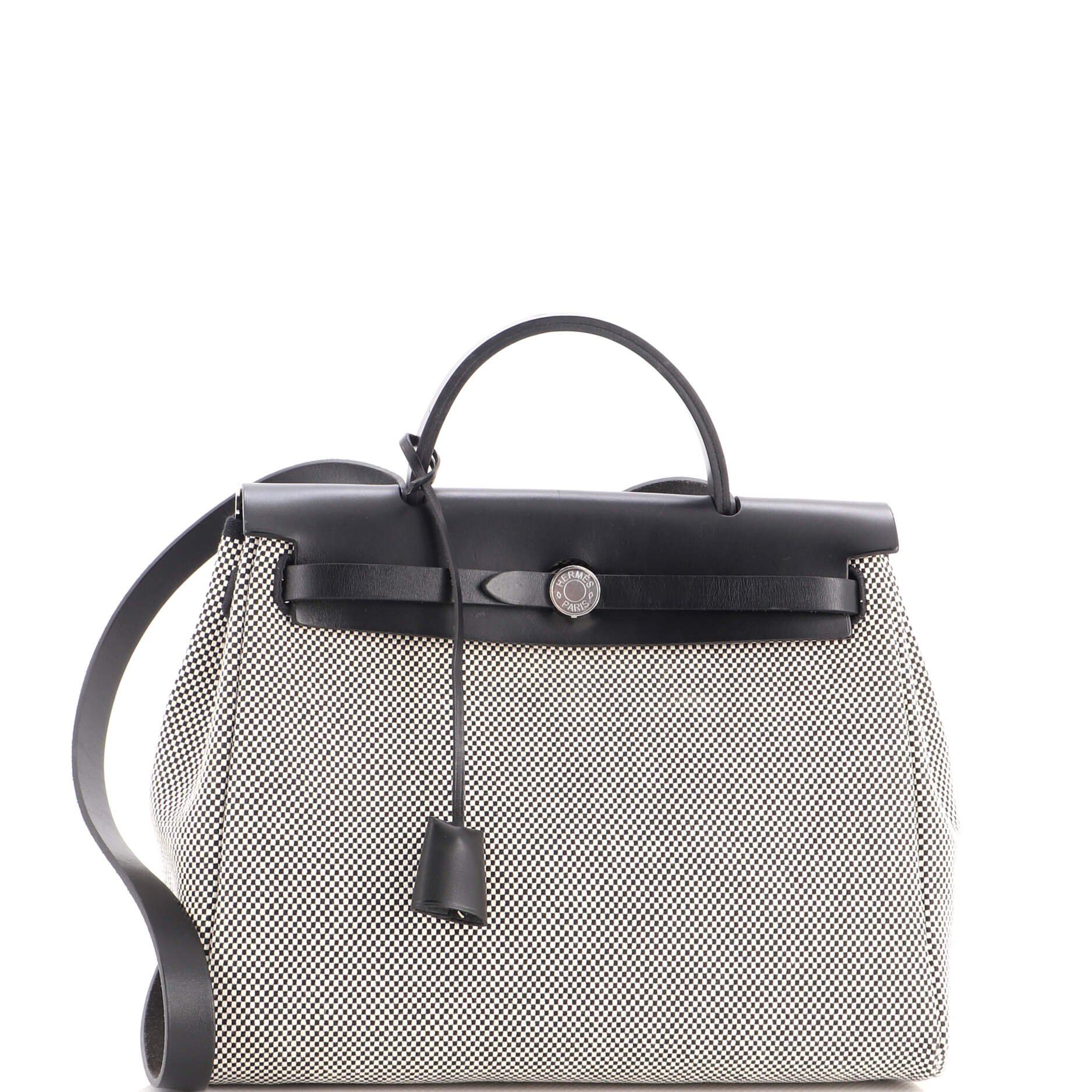 Herbag Zip Criss Viking Toile and Leather 31