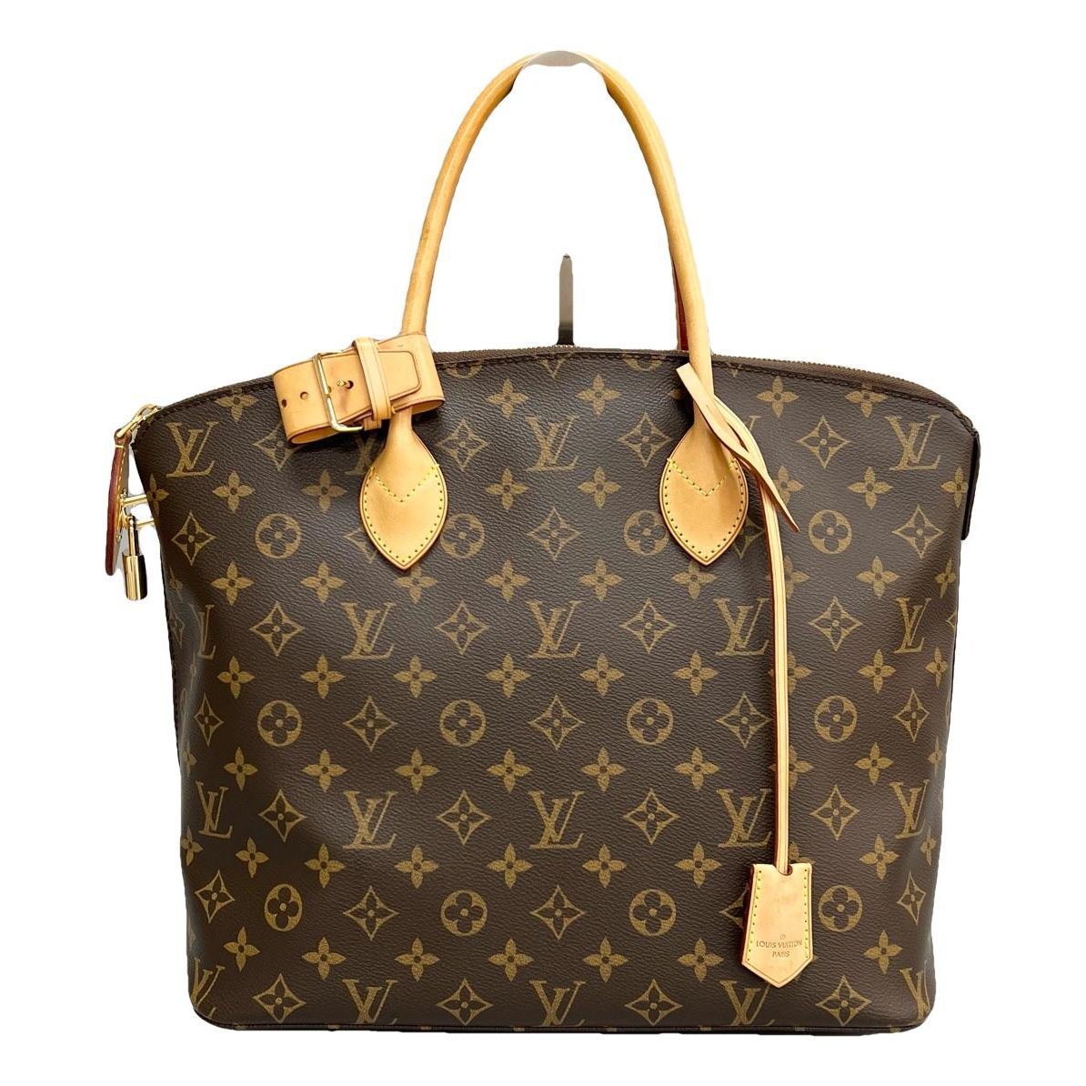 Lockit leather handbag