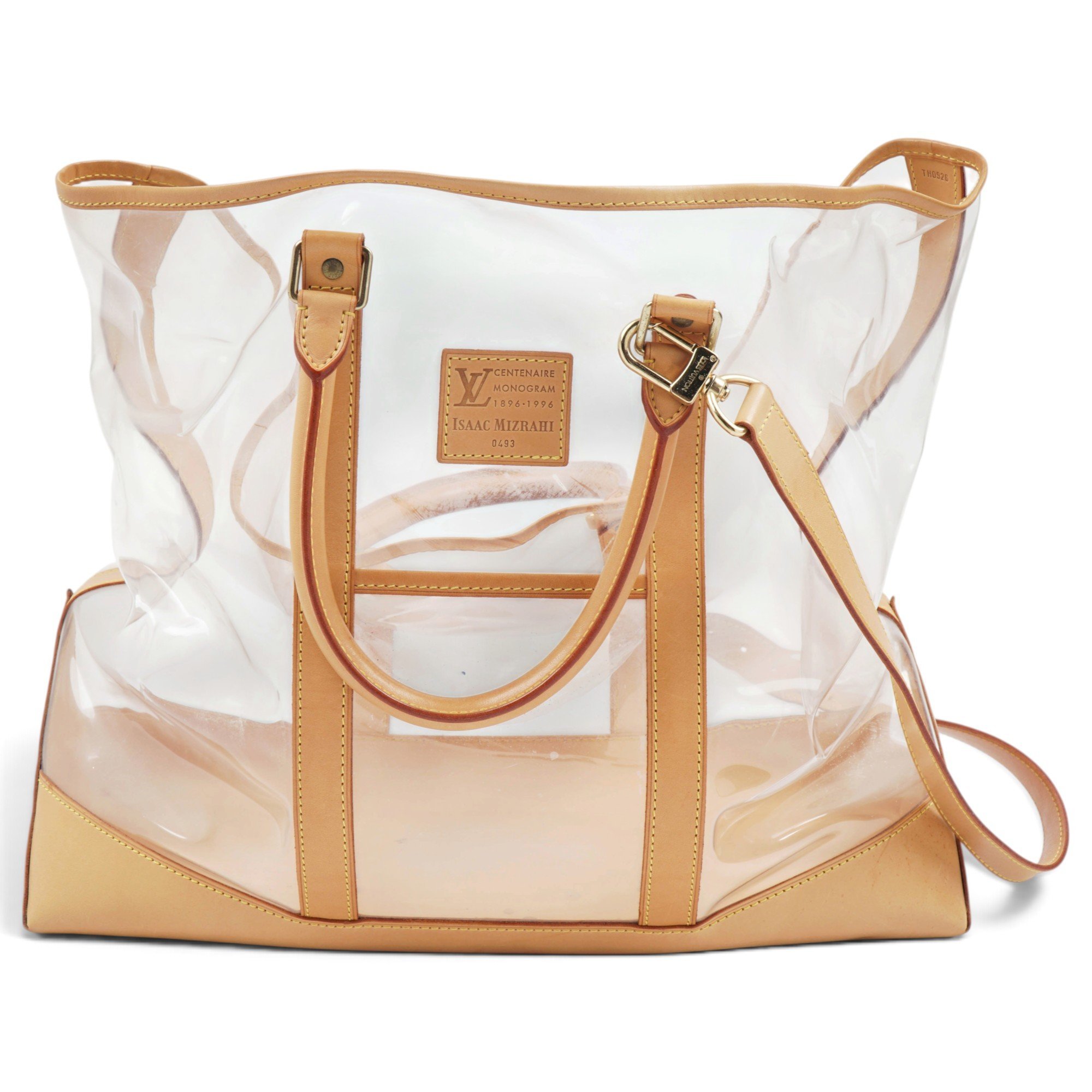 Vinyl handbag