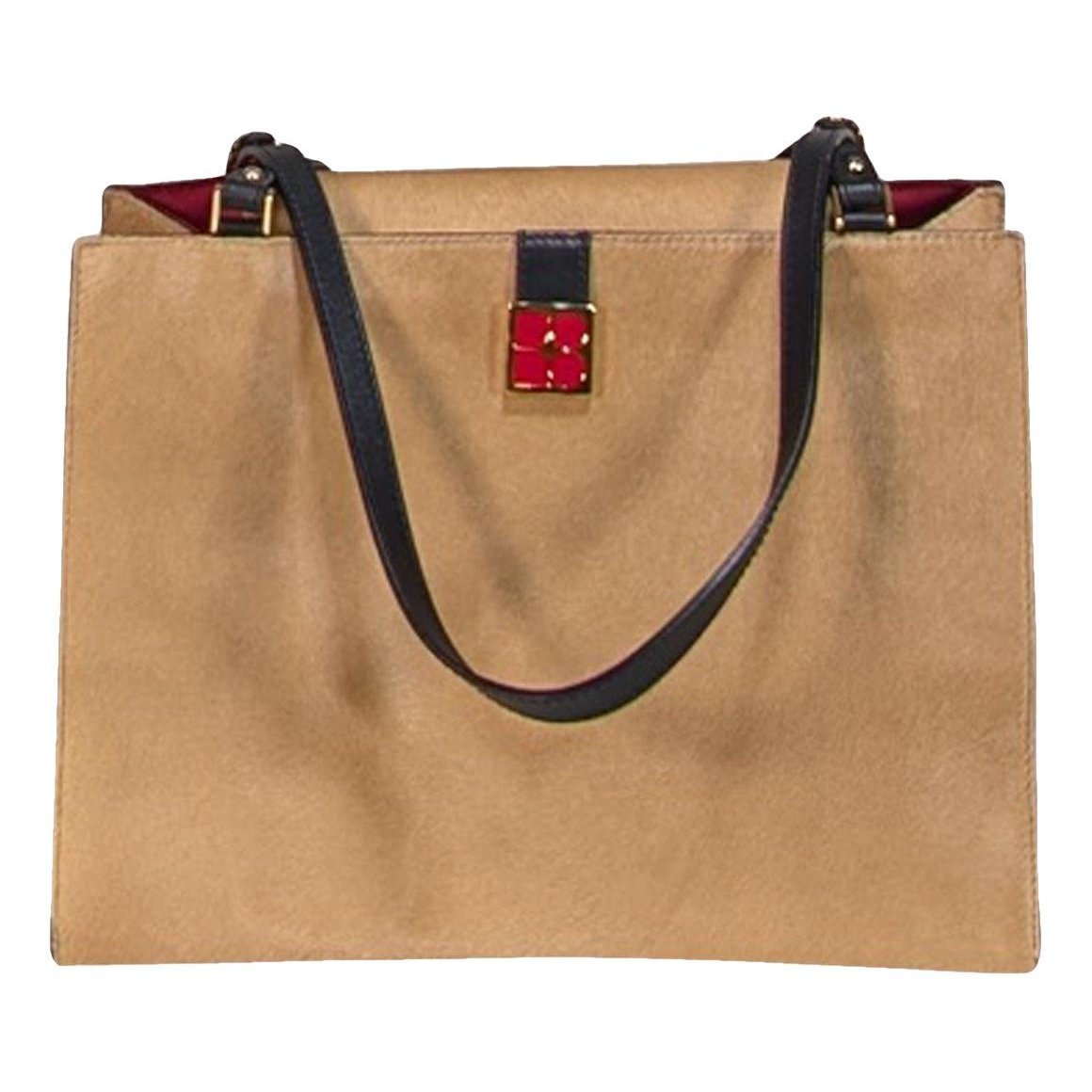 Pony-style calfskin handbag