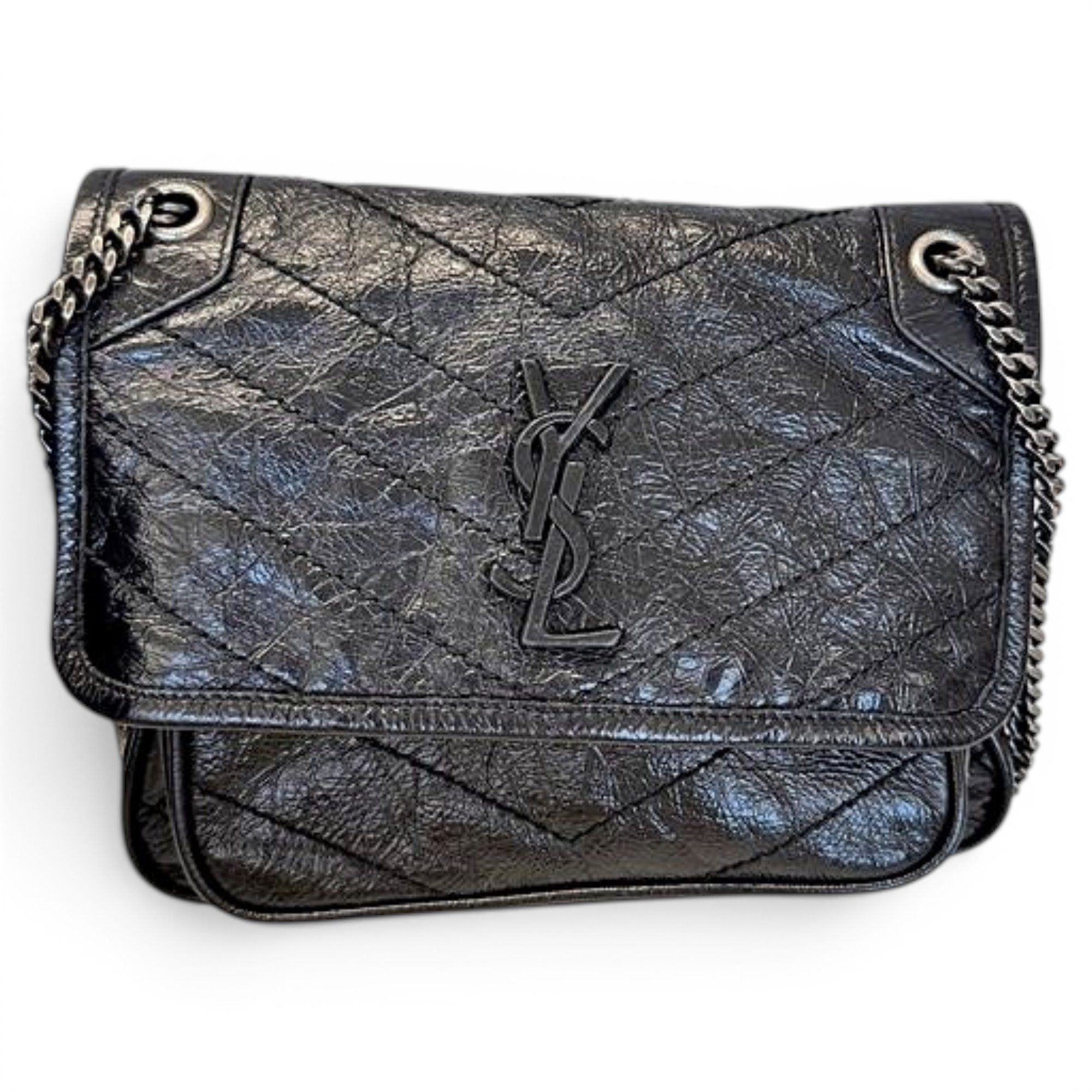 Niki leather crossbody bag