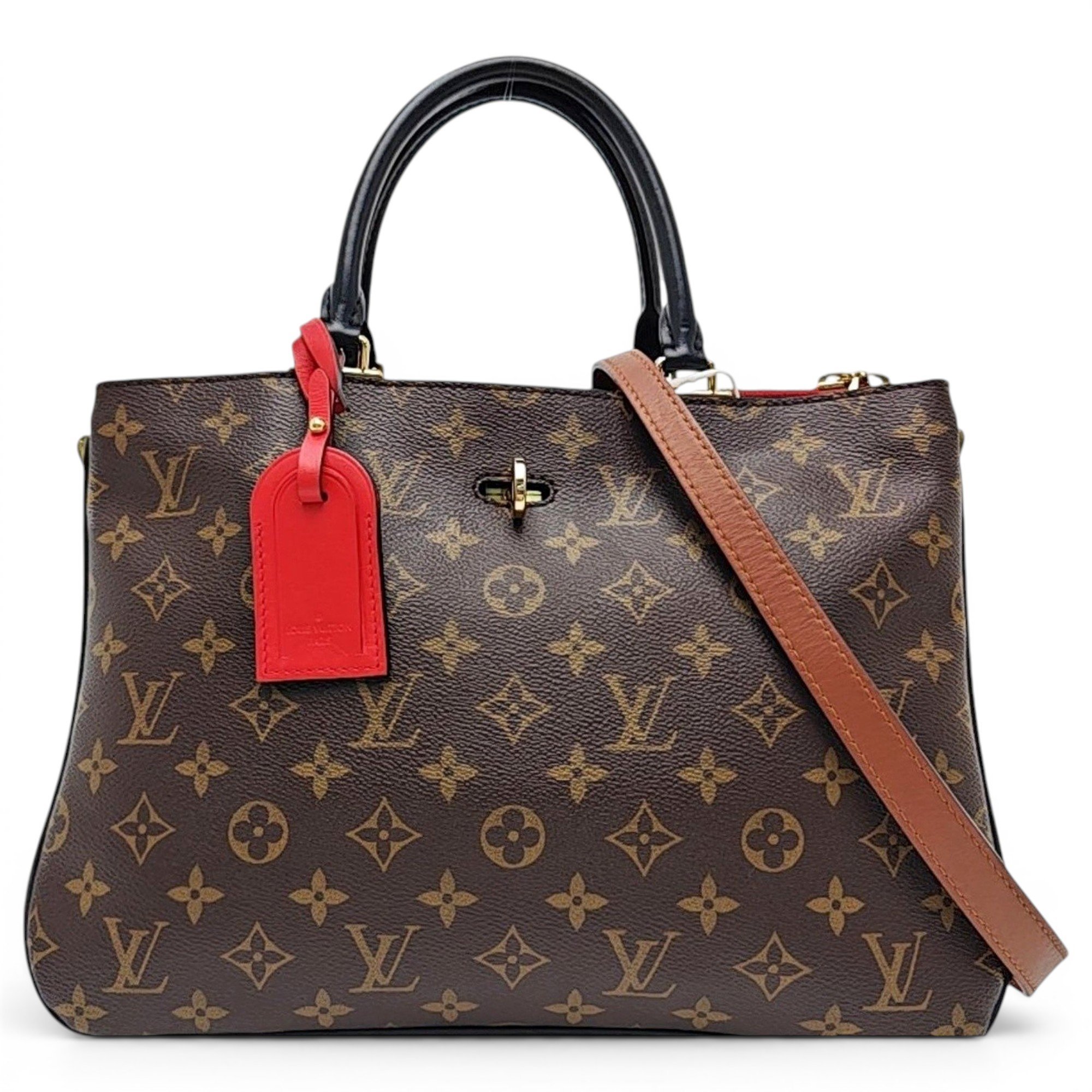 Bellflower leather handbag