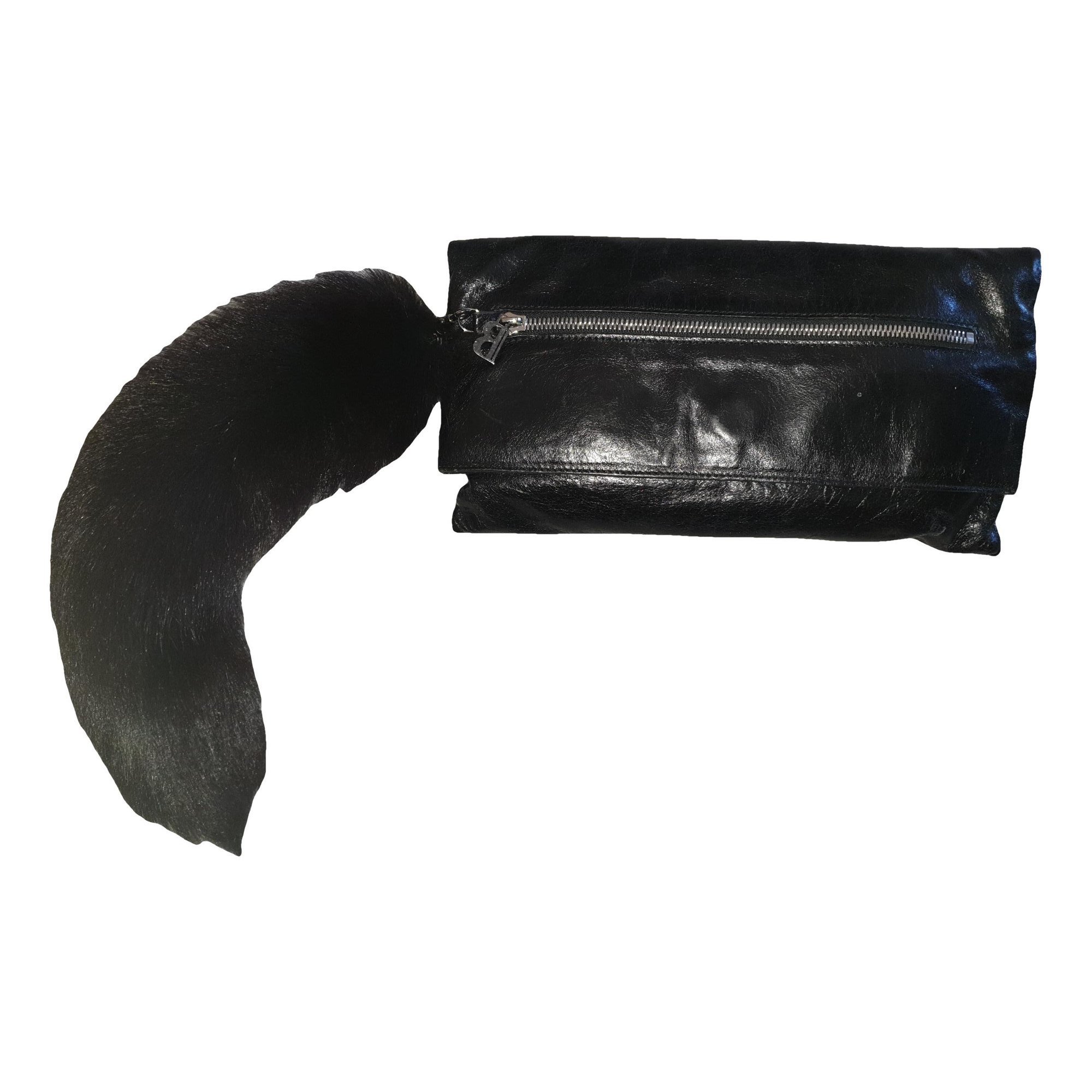 Balmain Leather clutch bag