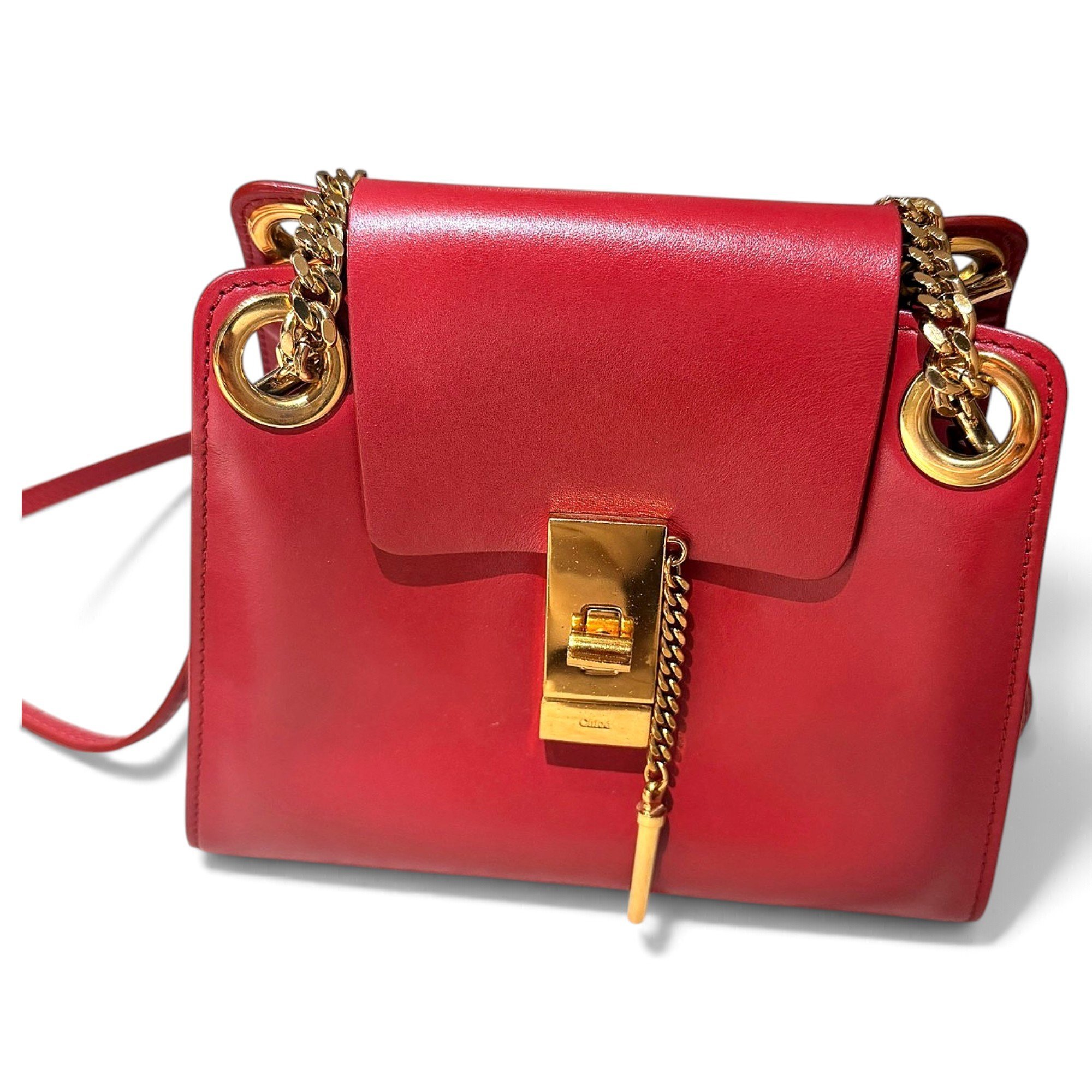 Faye leather handbag