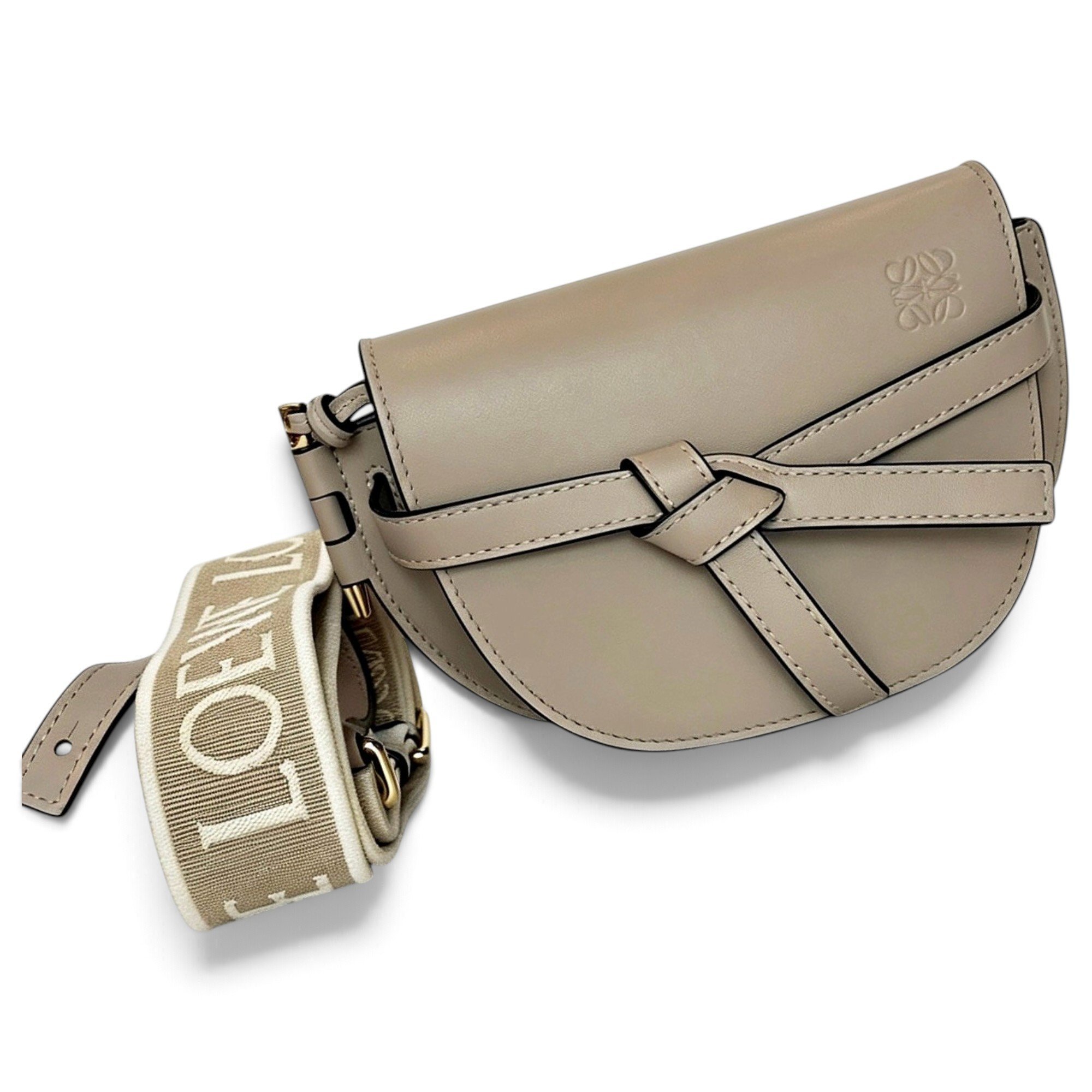 Gate leather handbag