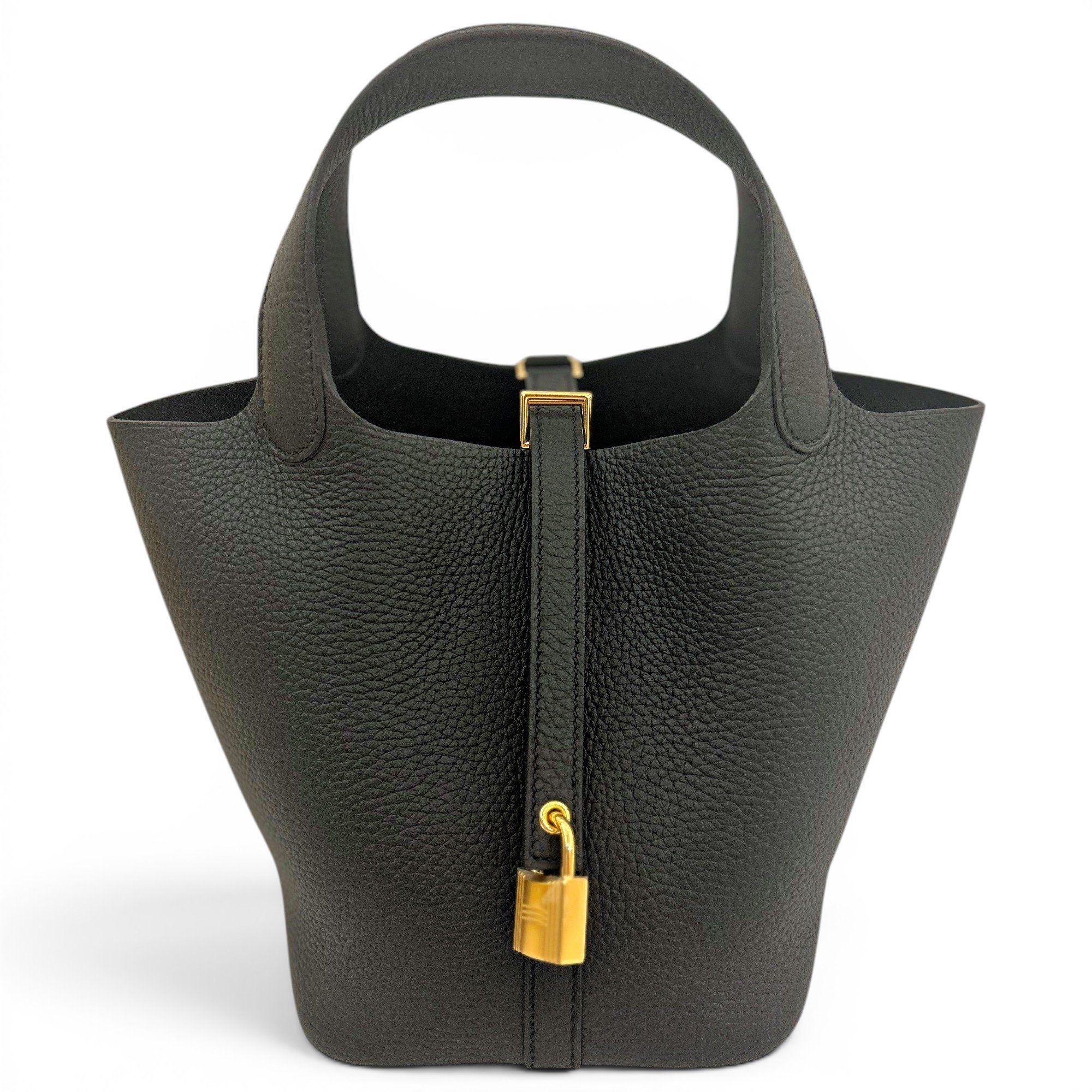 Picotin leather handbag