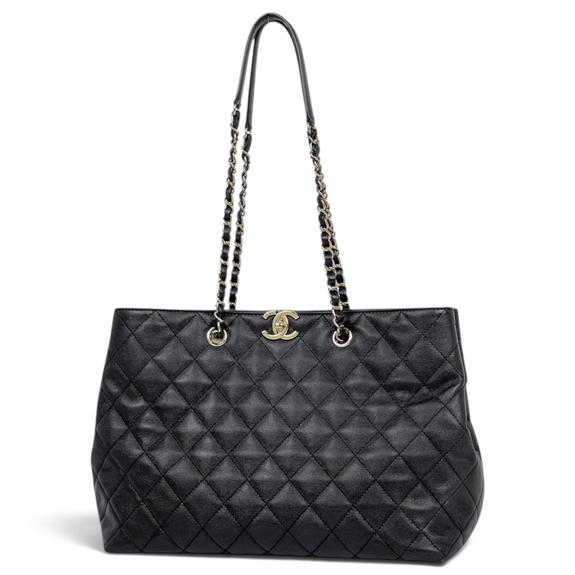 Leather tote