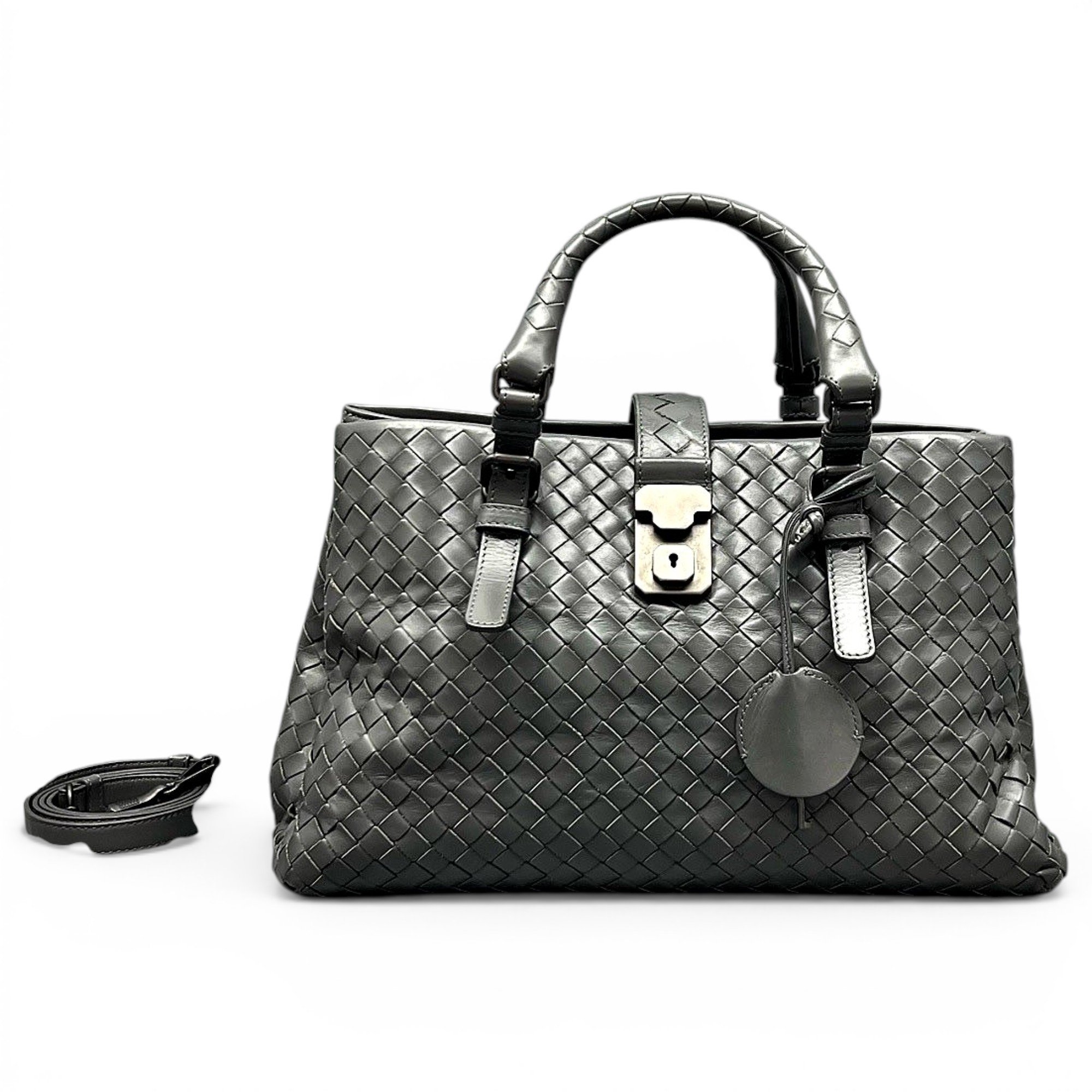 Bottega Veneta Roma leather handbag