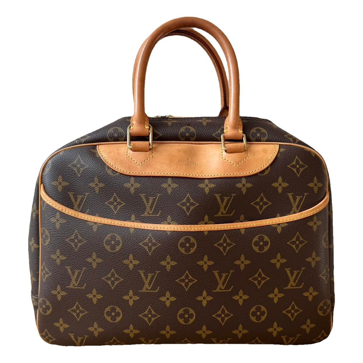 Deauville leather handbag