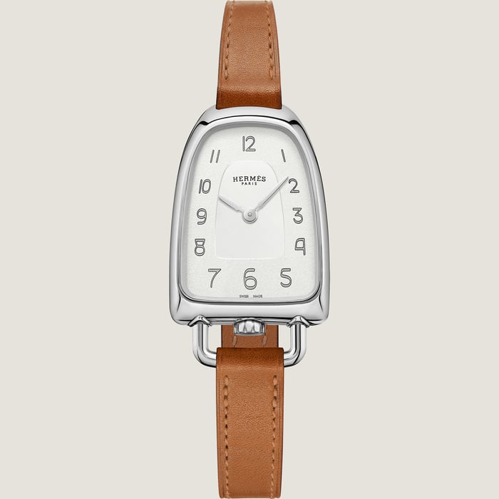 Sans Coloris Galop d'Hermès Watch, Medium Model, 32 MM