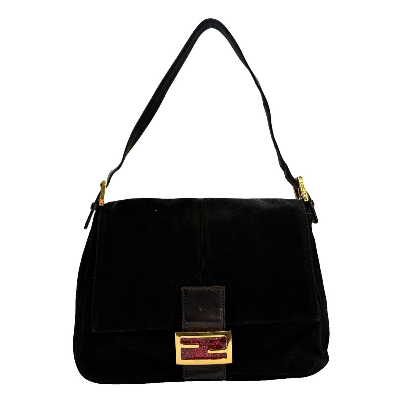 Baguette leather handbag