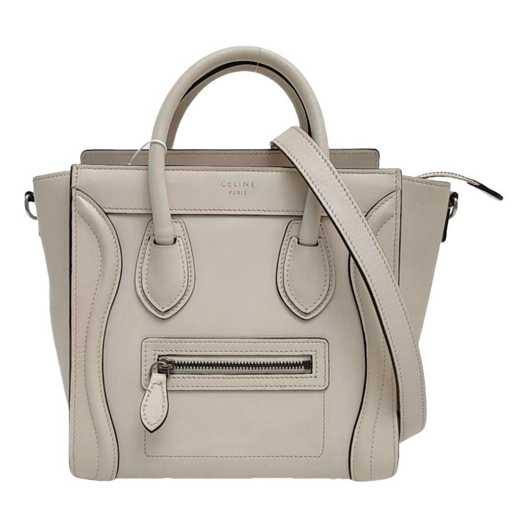 Nano Luggage leather handbag