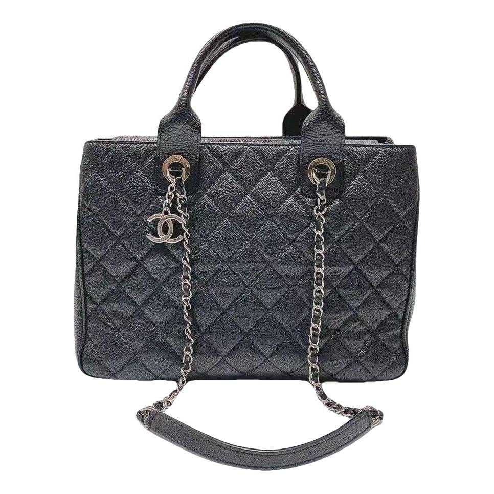Petite Shopping Tote leather handbag