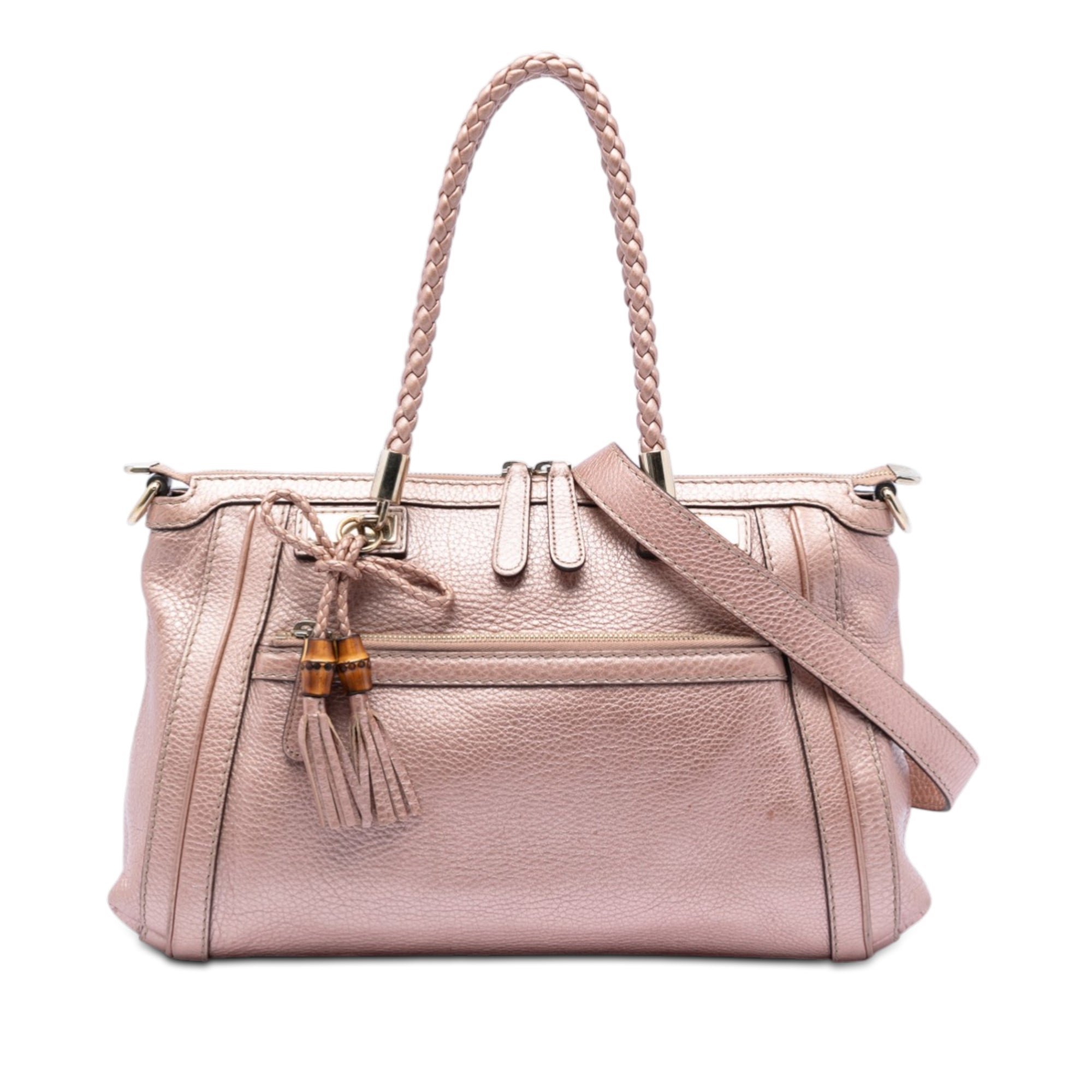 Leather satchel