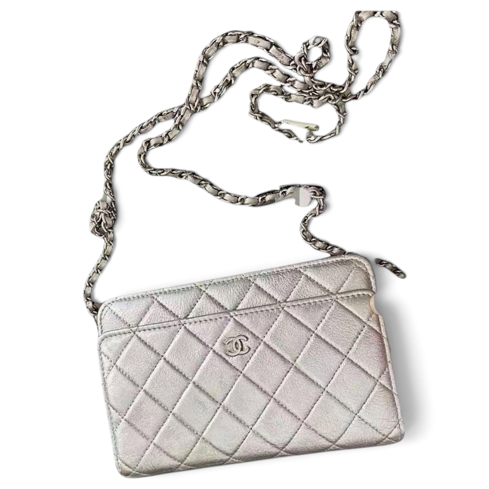 Wallet On Chain Timeless/Classique leather crossbody bag
