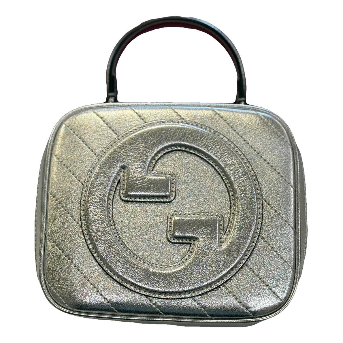 Blondie leather satchel